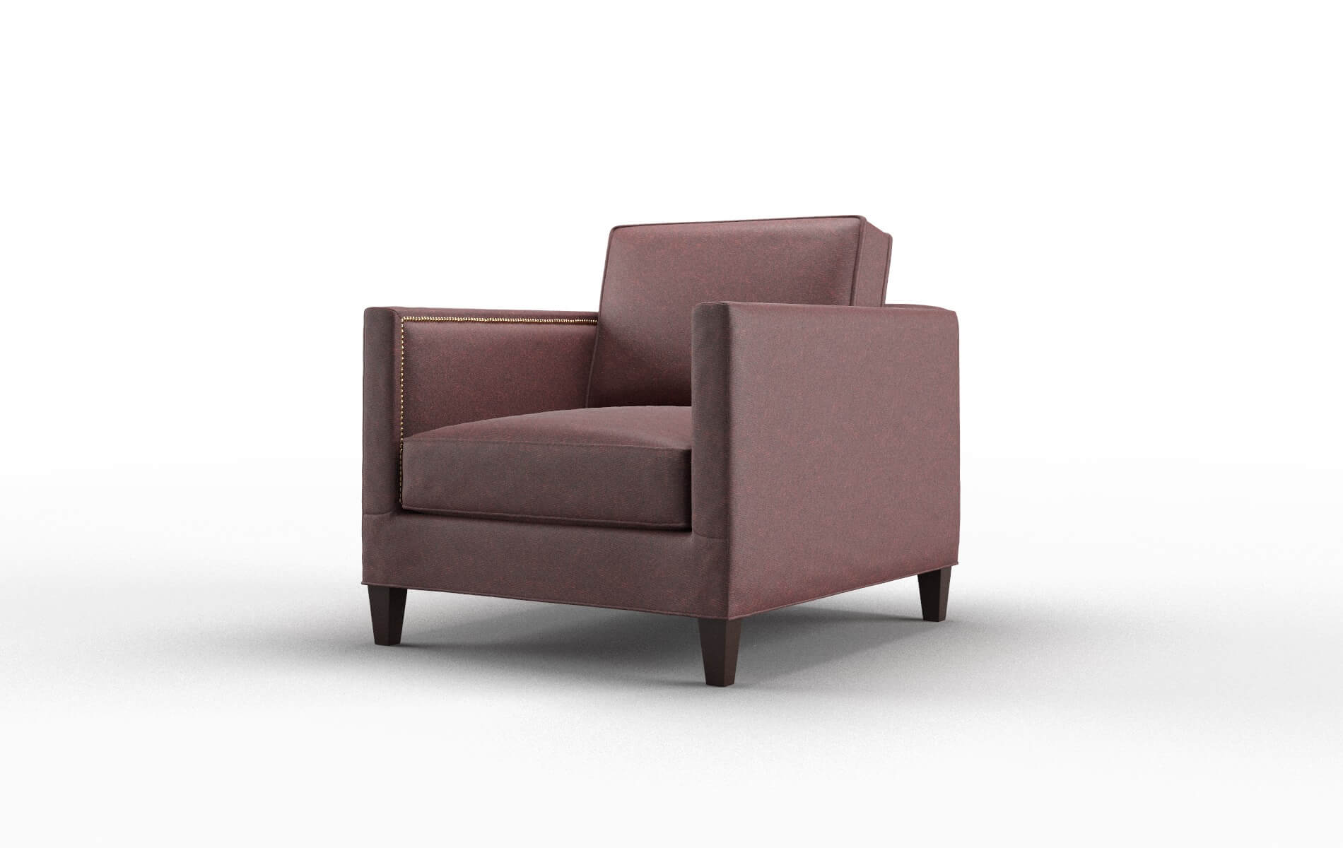 Alps Derby Berry Chair espresso legs 4