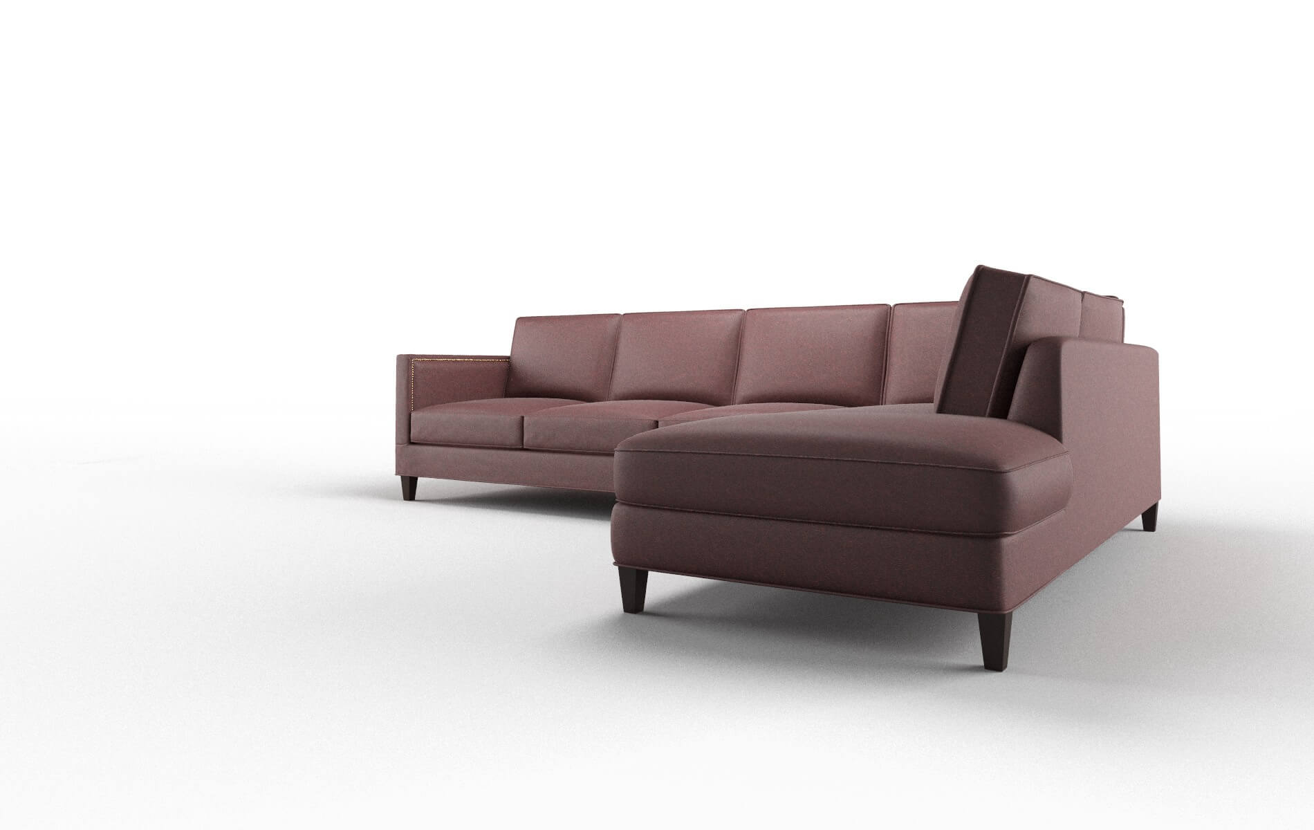 Alps Derby Berry Panel espresso legs 4