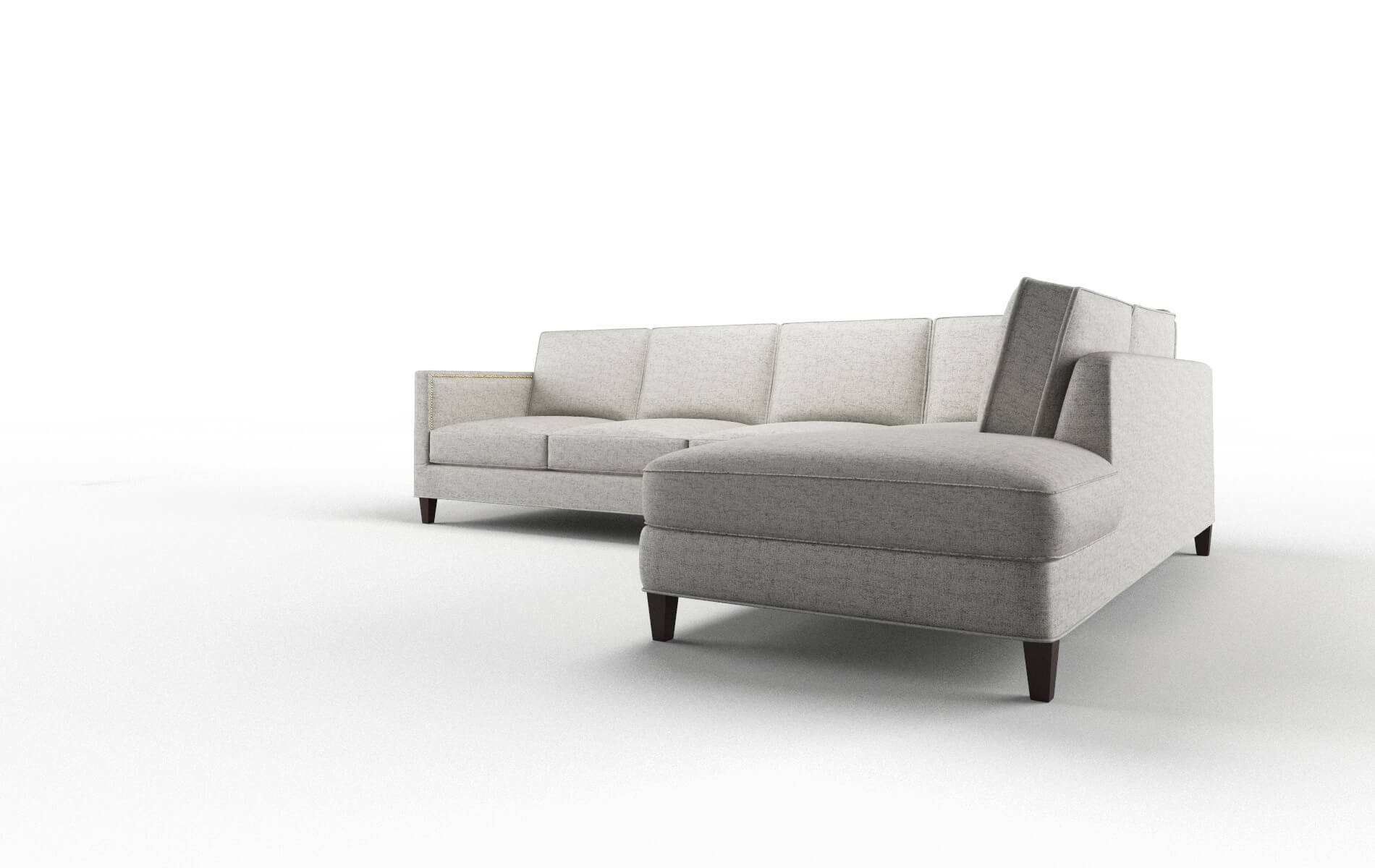 Alps Derby Silver Panel espresso legs 4