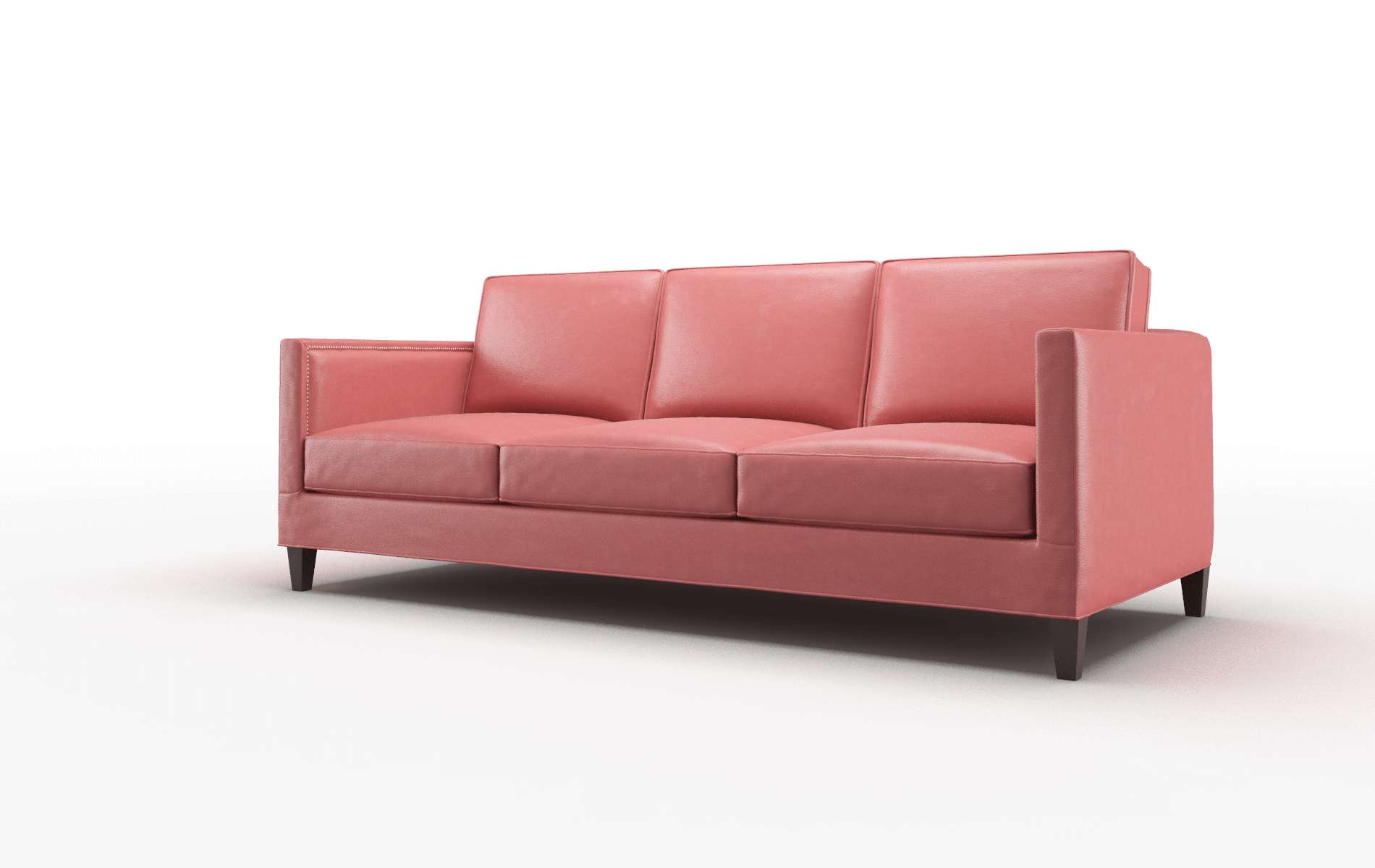 Alps Dillion Cordovan Sofa espresso legs 4
