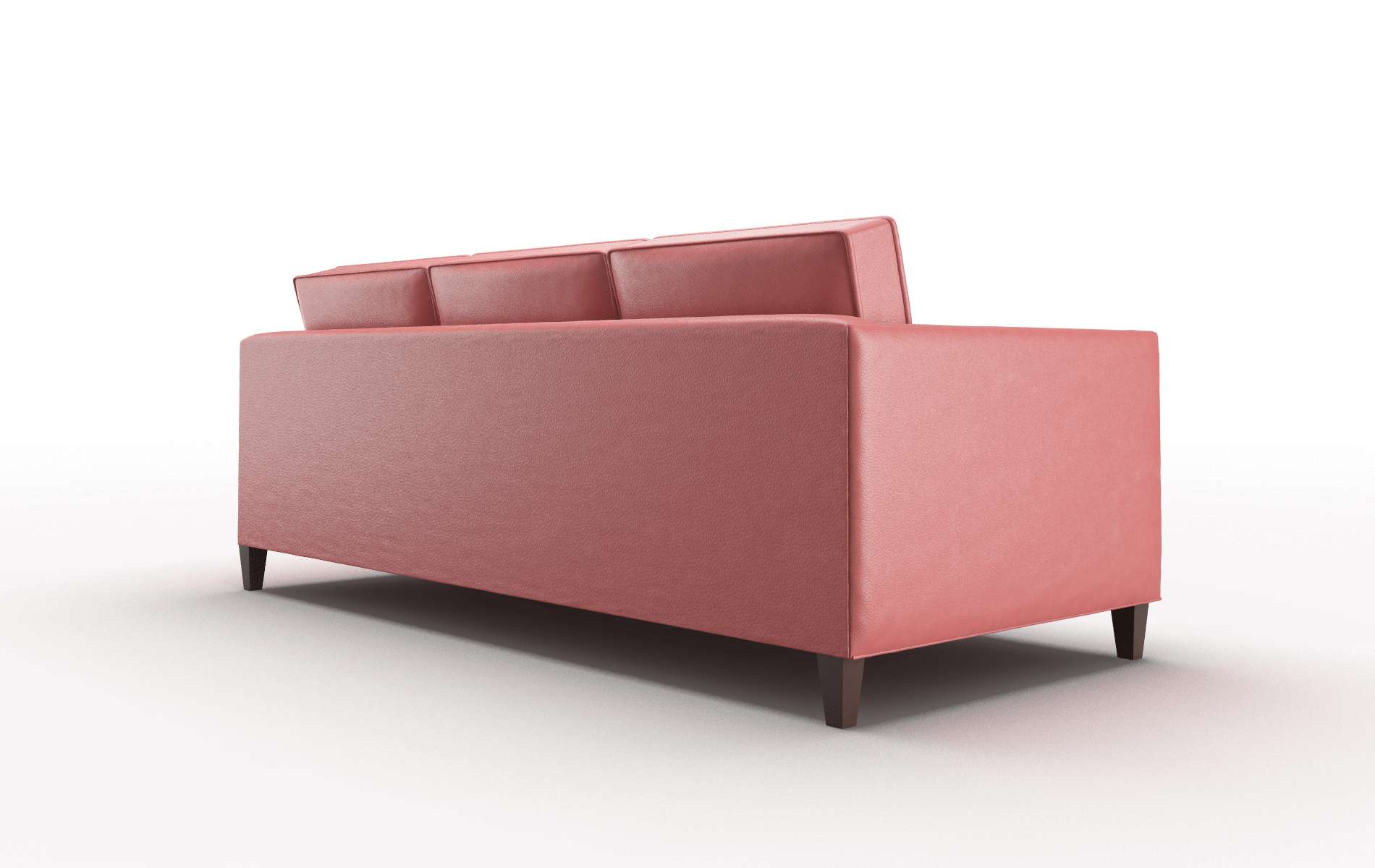 Alps Dillion Cordovan Sofa espresso legs 5