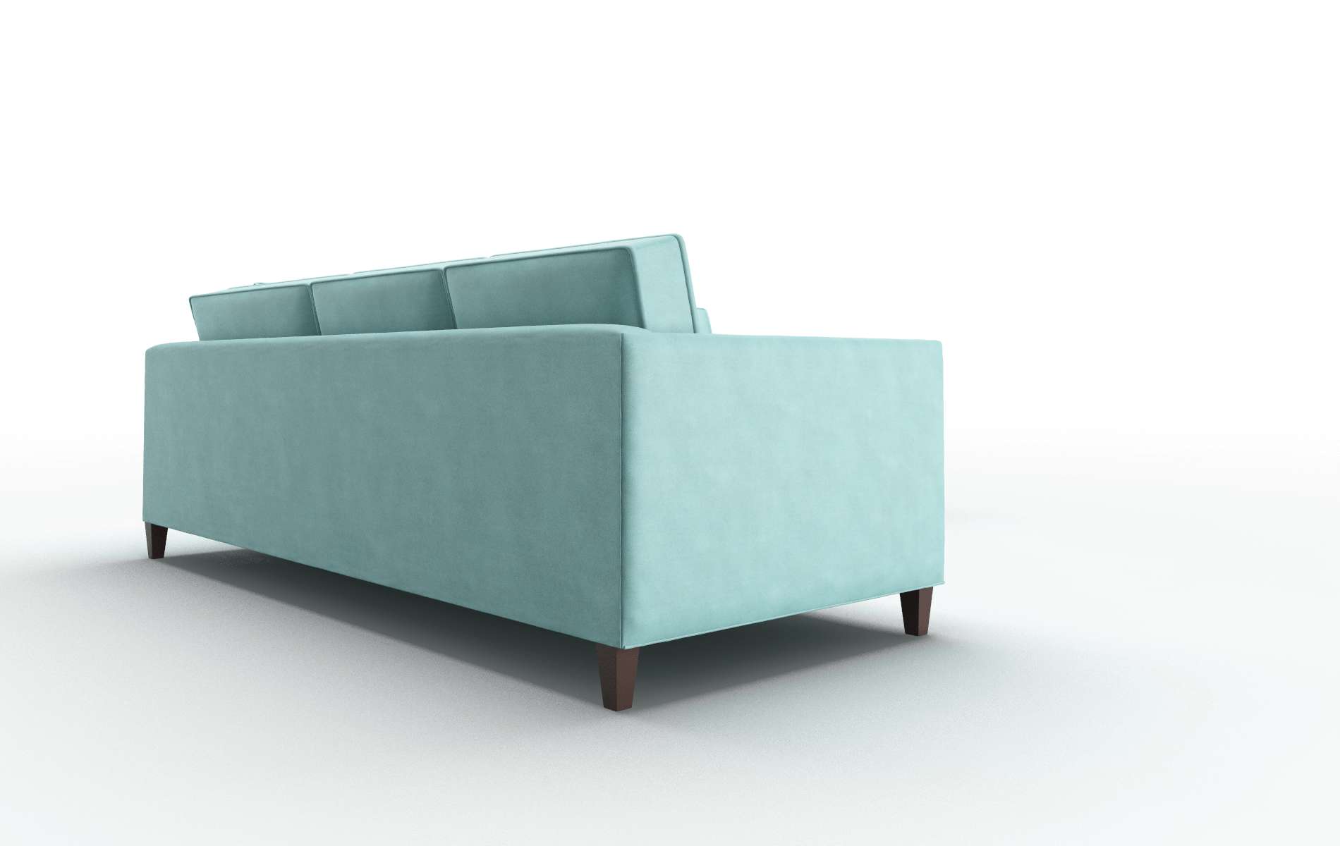 Alps Dream_d French_blue Sectional espresso legs 3