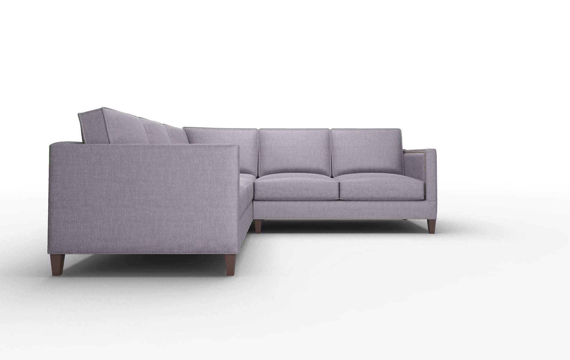 Alps Durham Ink Sectional espresso legs 2