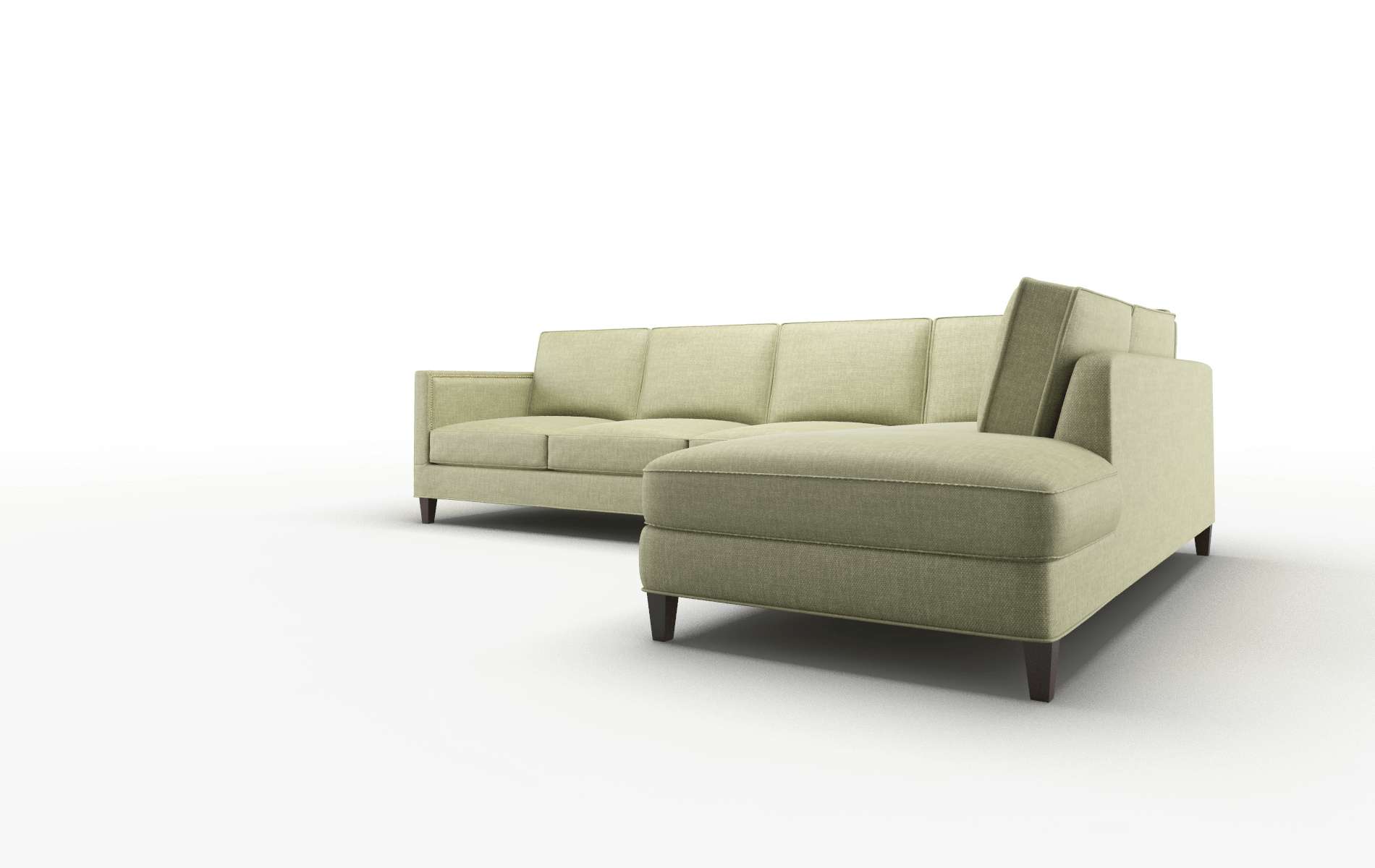 Alps Durham Lime Panel espresso legs 4