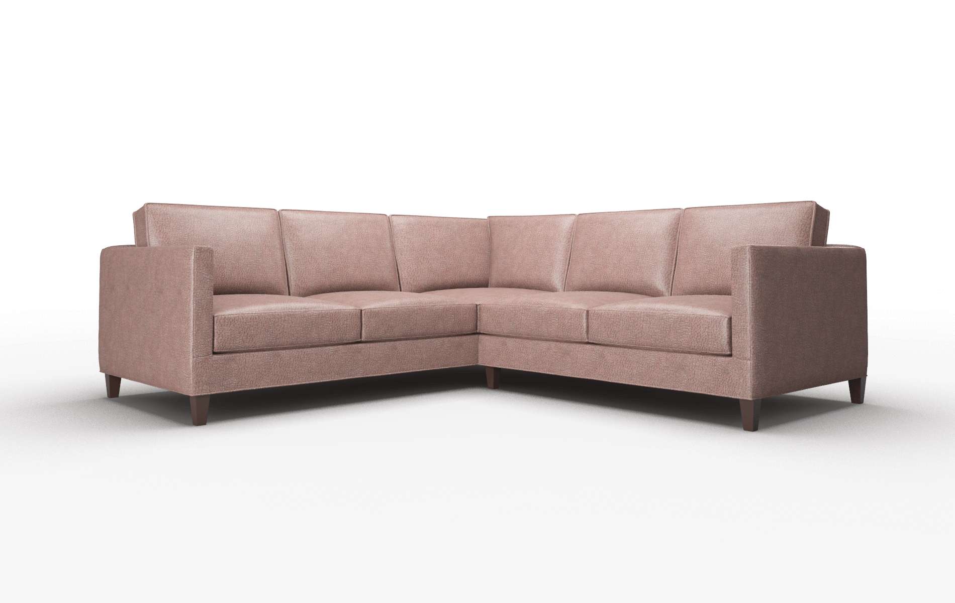 Alps Ford Brown Sectional espresso legs 1