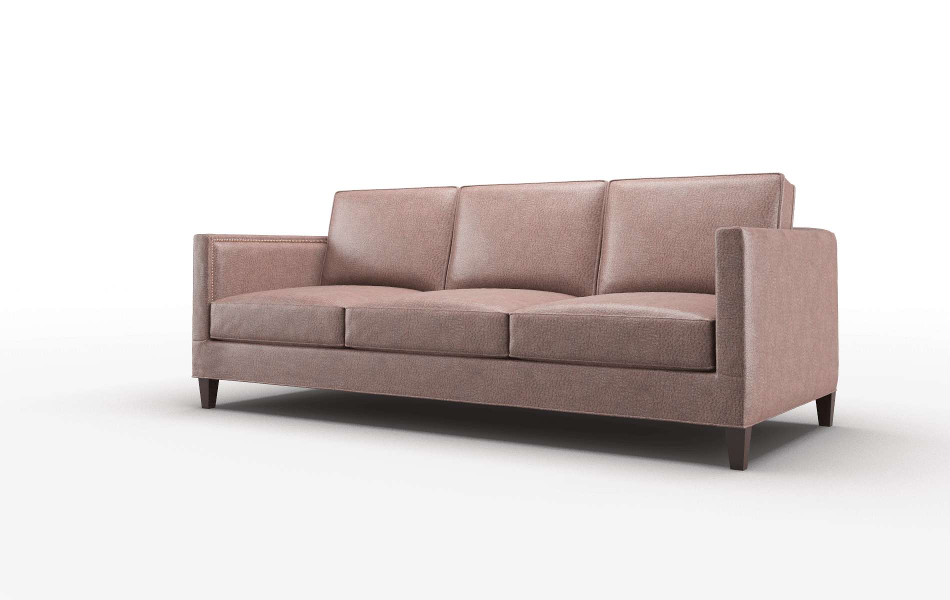 Alps Ford Brown Sofa espresso legs 4