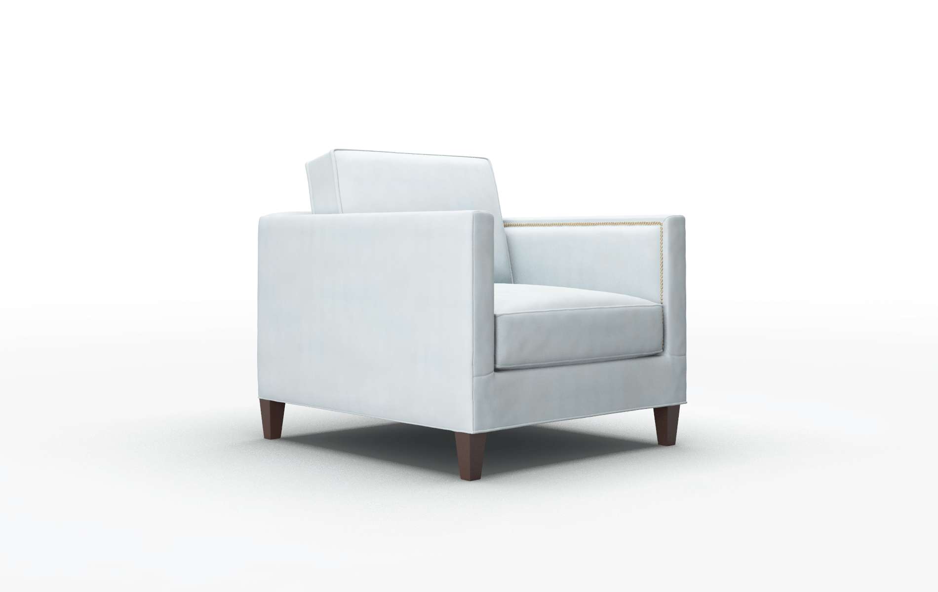 Alps Hathaway Aqua Chair espresso legs 2