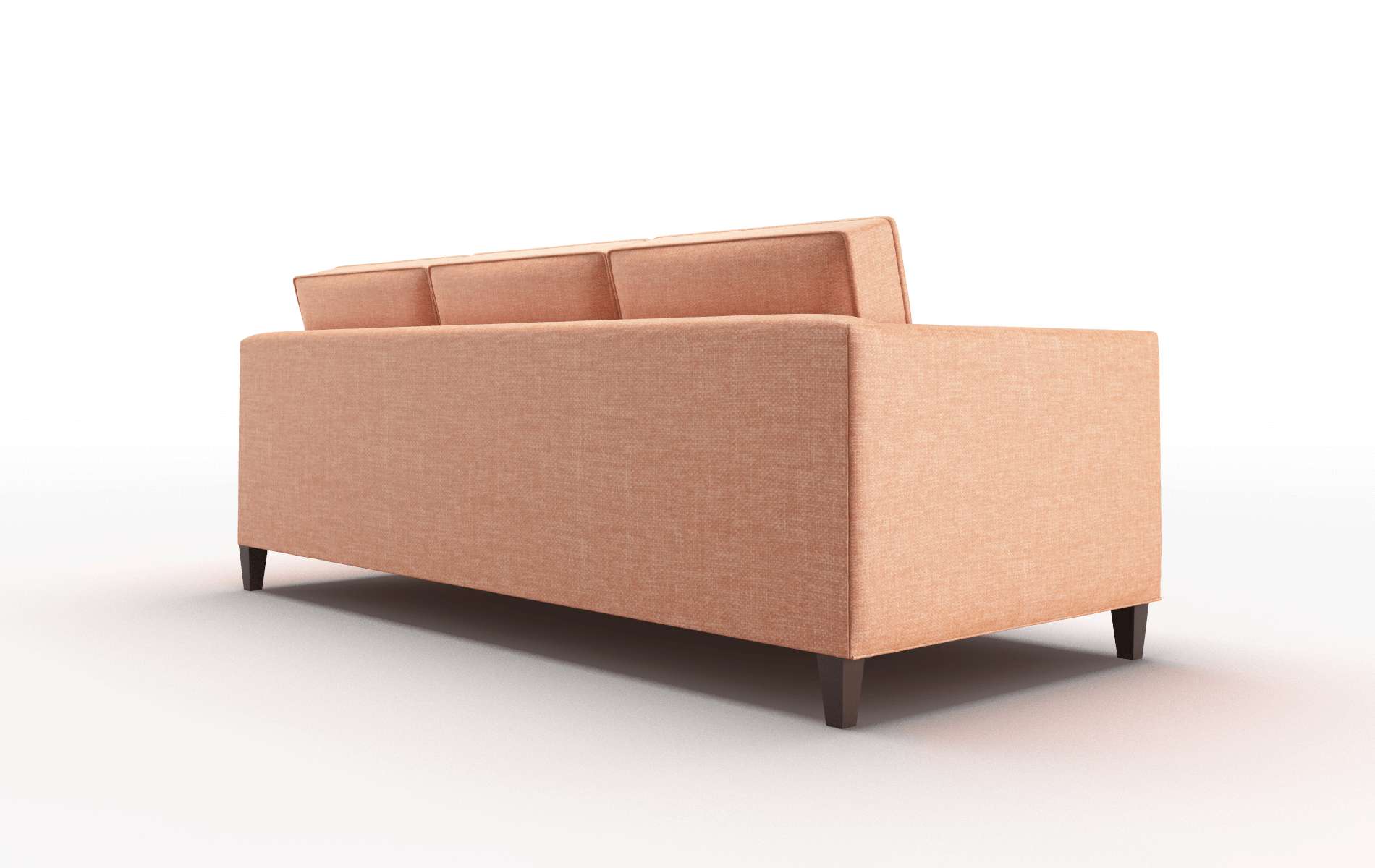 Alps Hepburn Appricot Sofa espresso legs 5