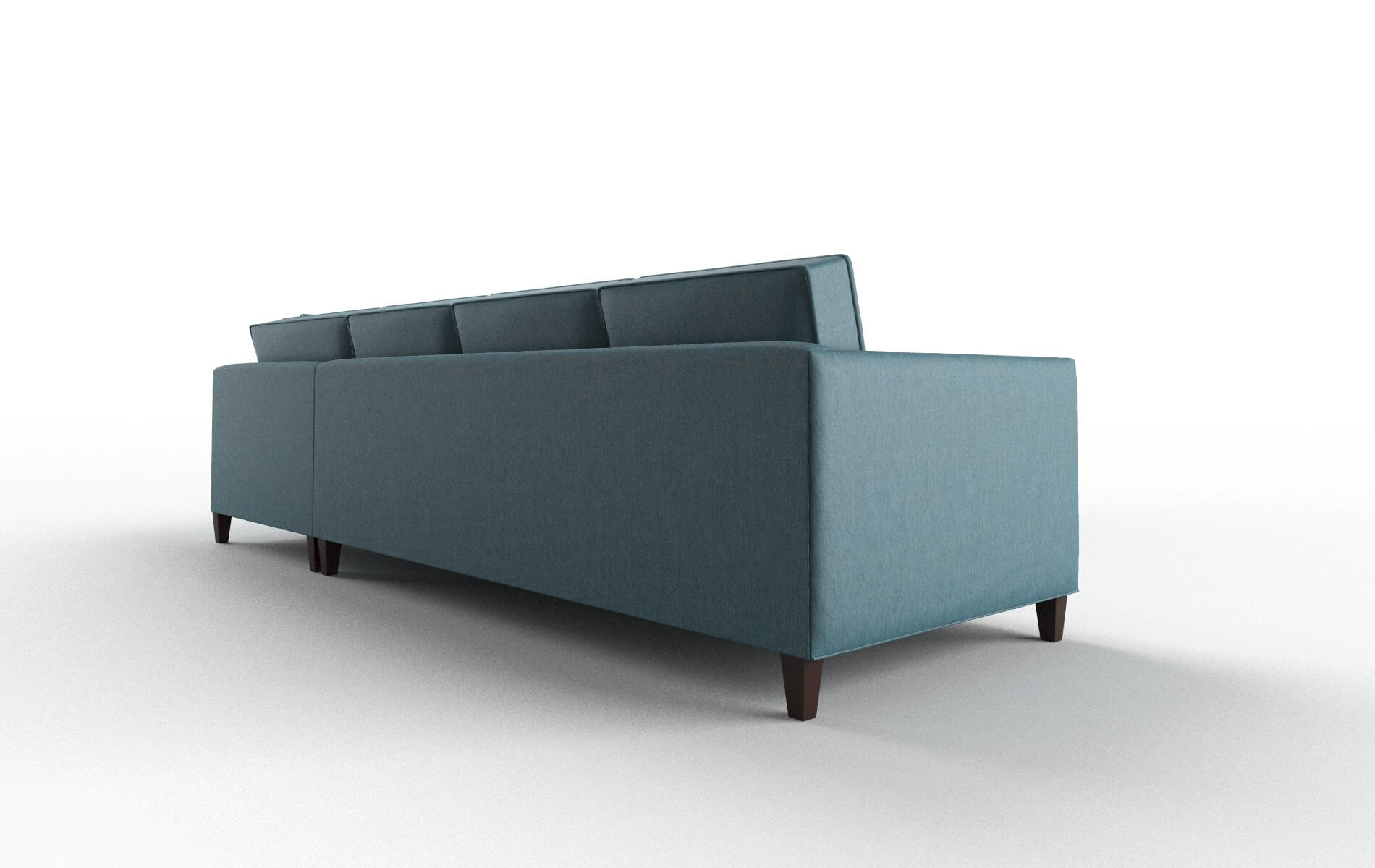 Alps Hepburn Teal Panel espresso legs 5