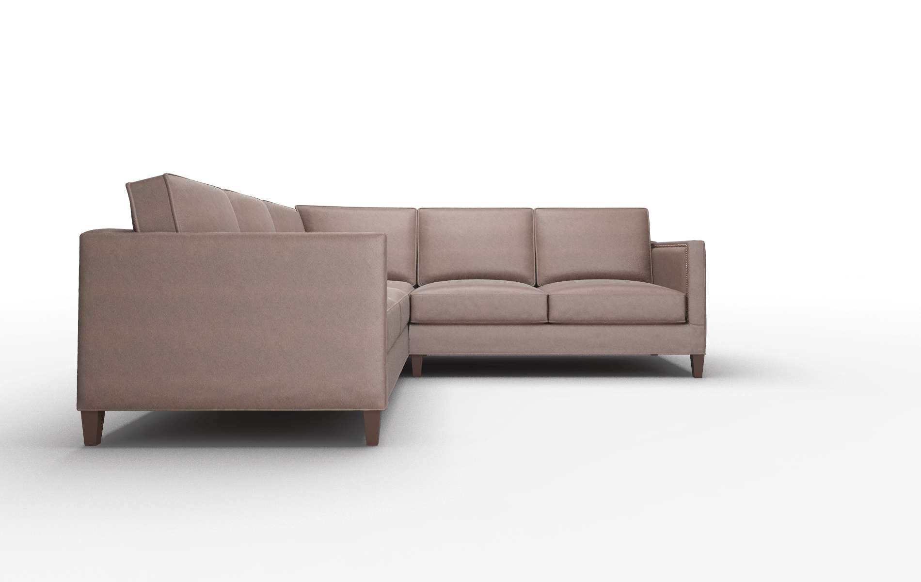 Alps Insight Cafe Sectional espresso legs 2
