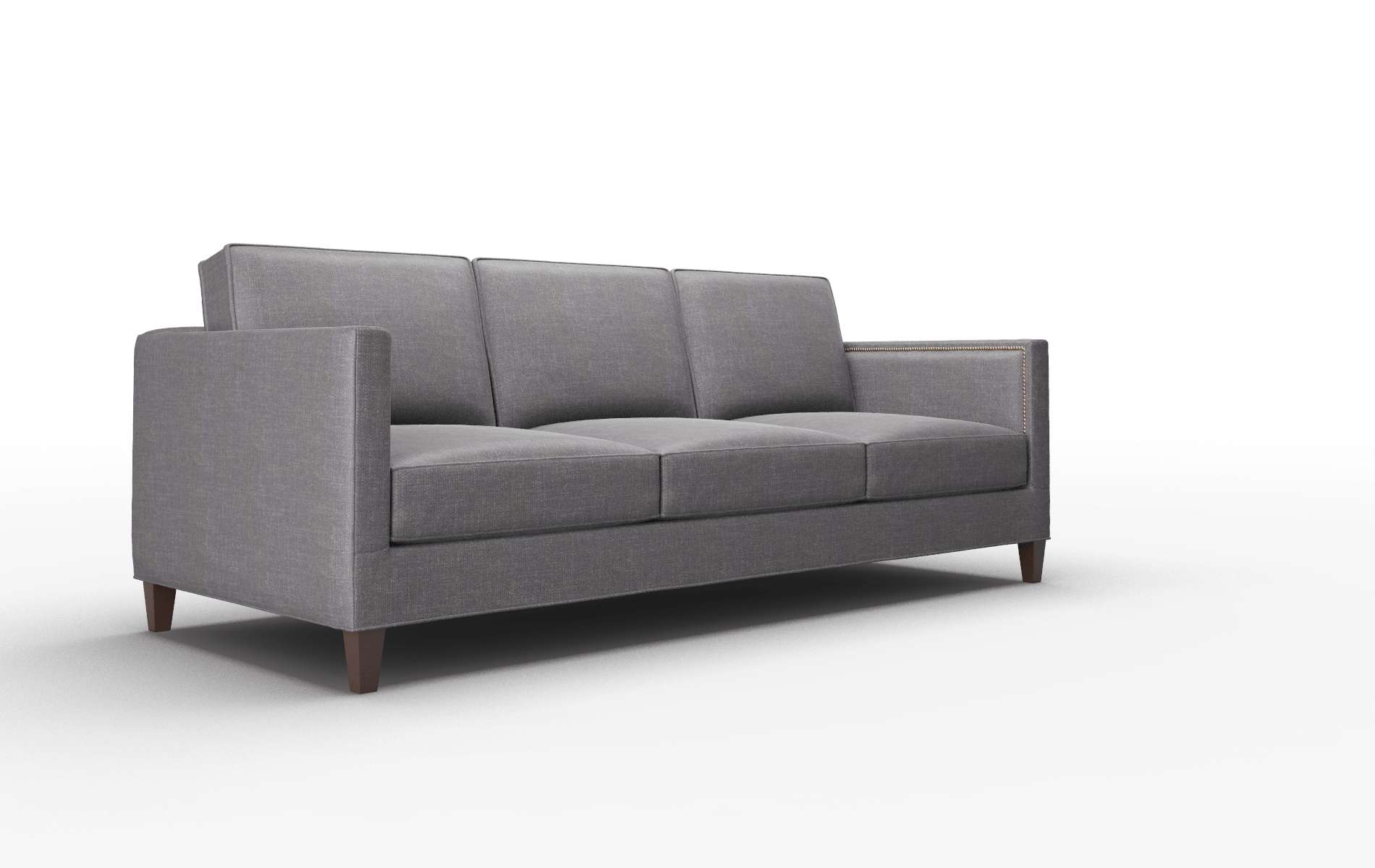 Alps Keylargo Ebony Sofa espresso legs 2