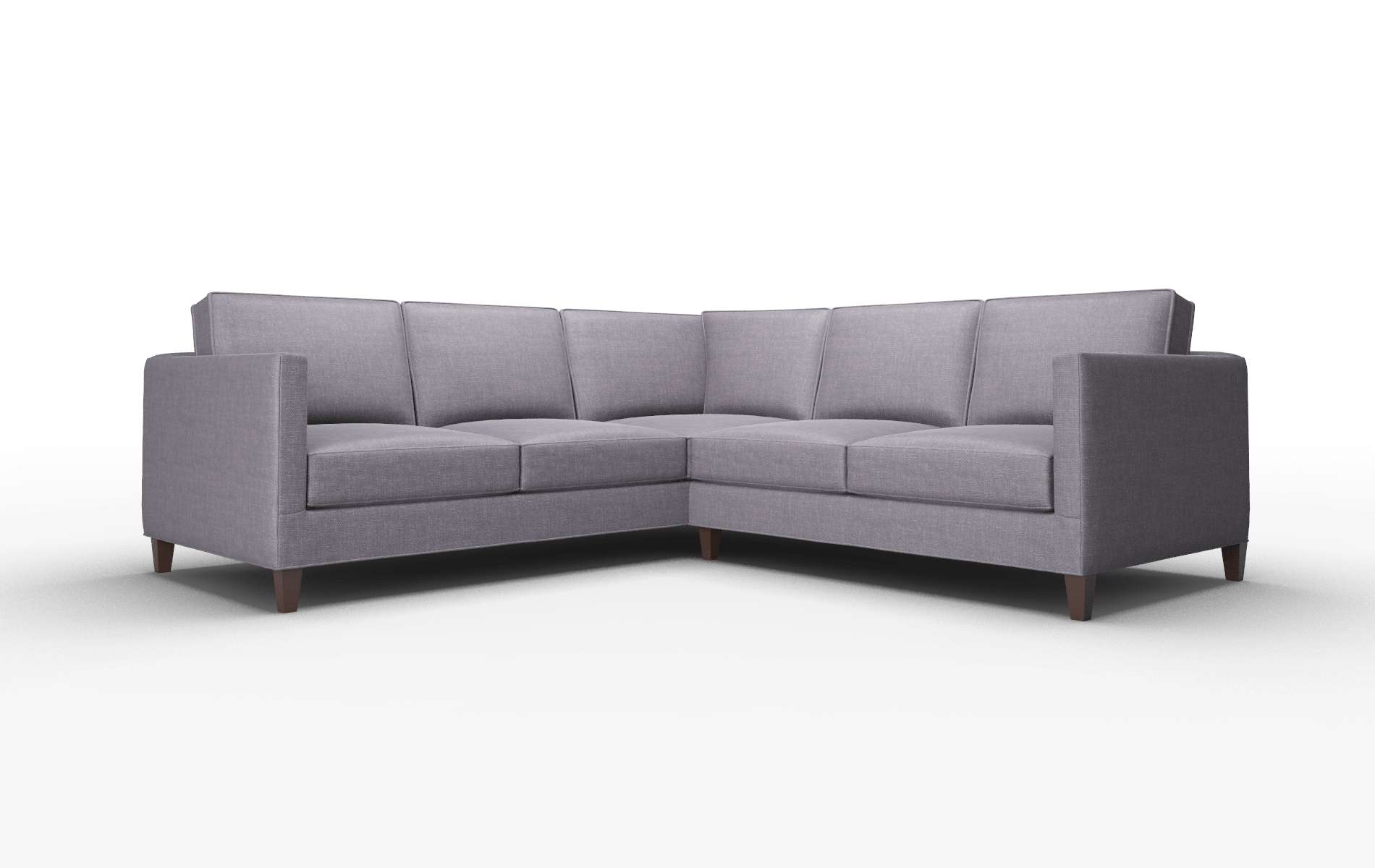Alps Keylargo Grape Sectional espresso legs 1