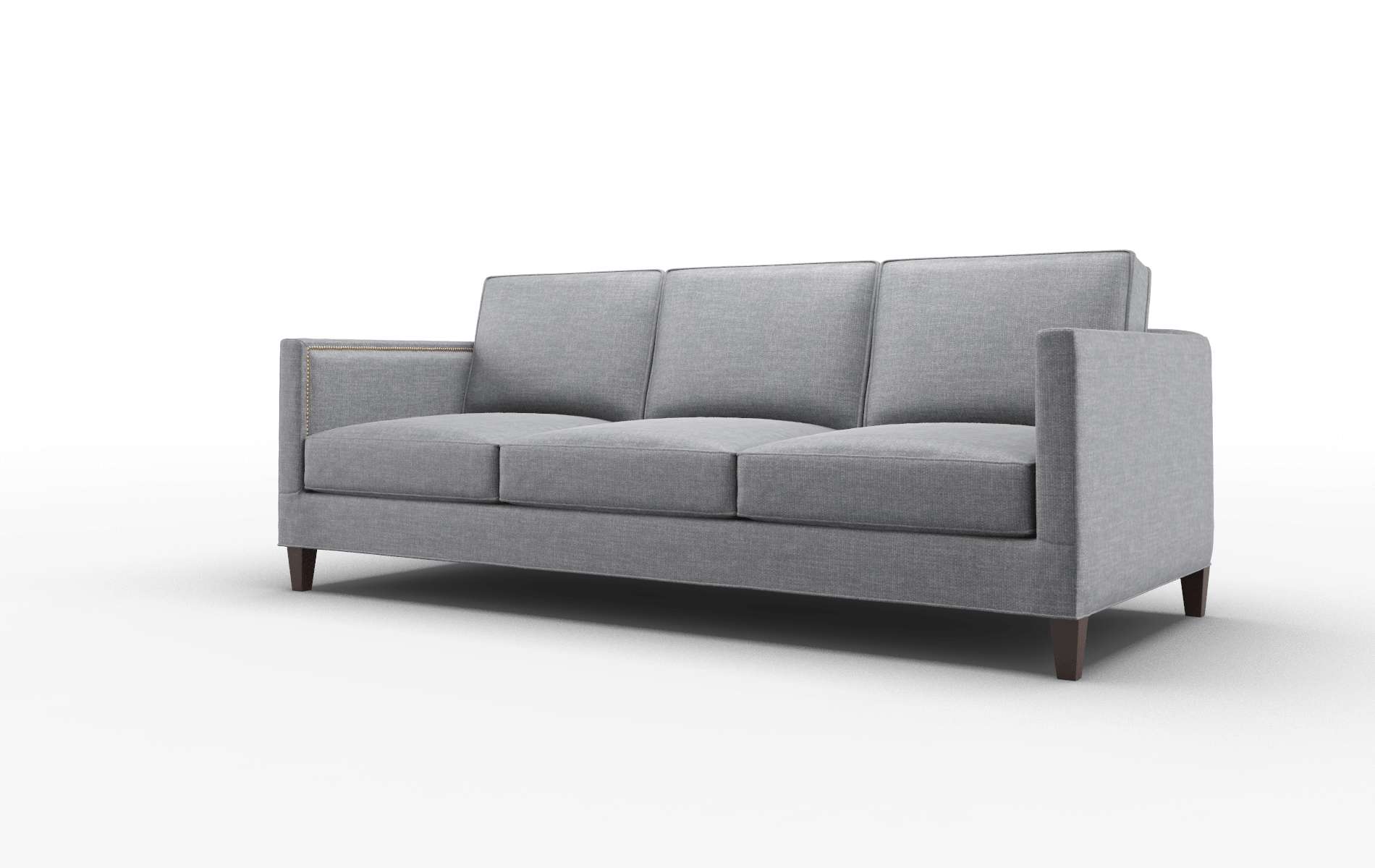 Alps Keylargo Graphite Sofa espresso legs 4