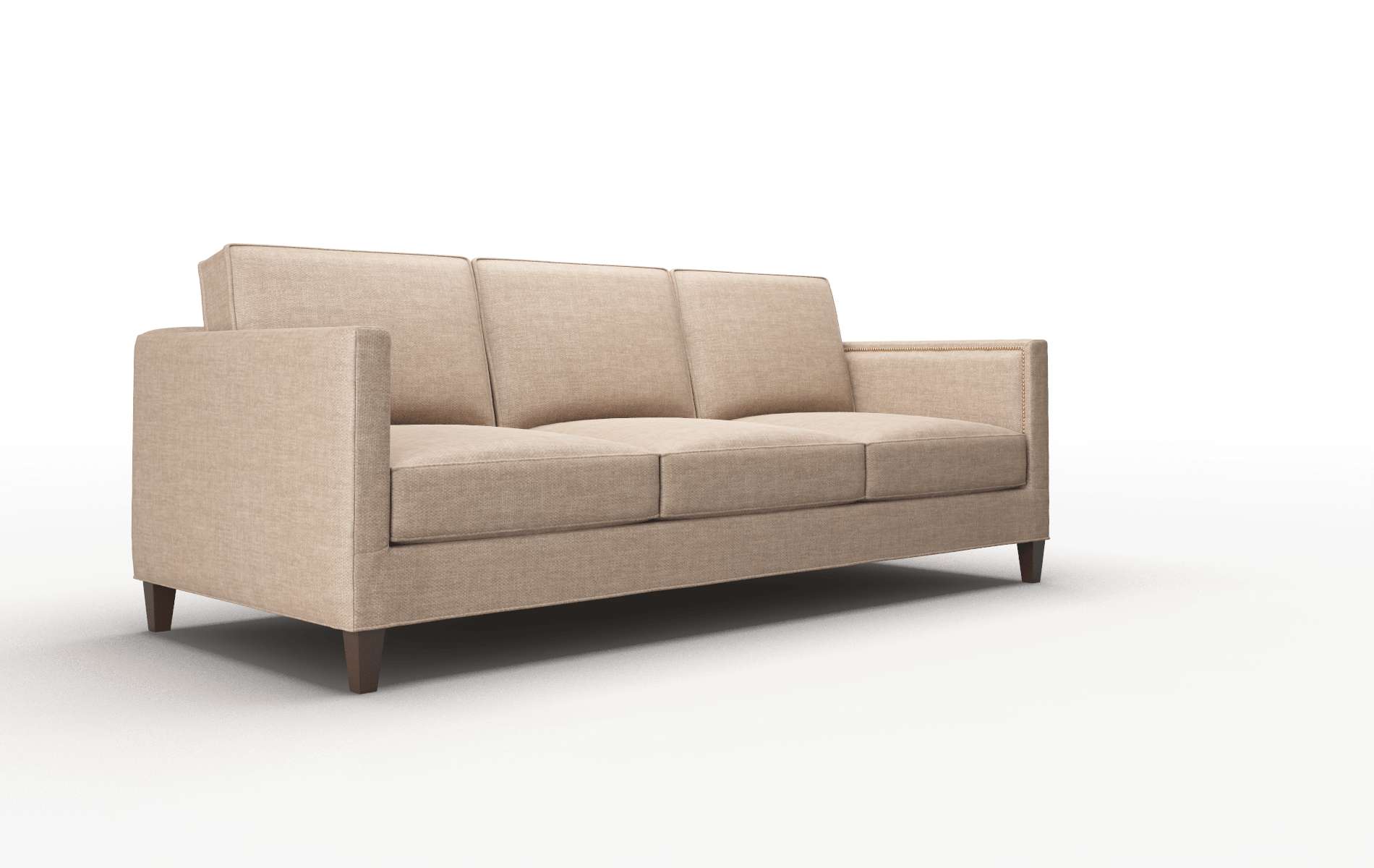 Alps Keylargo Mink Sofa espresso legs 2