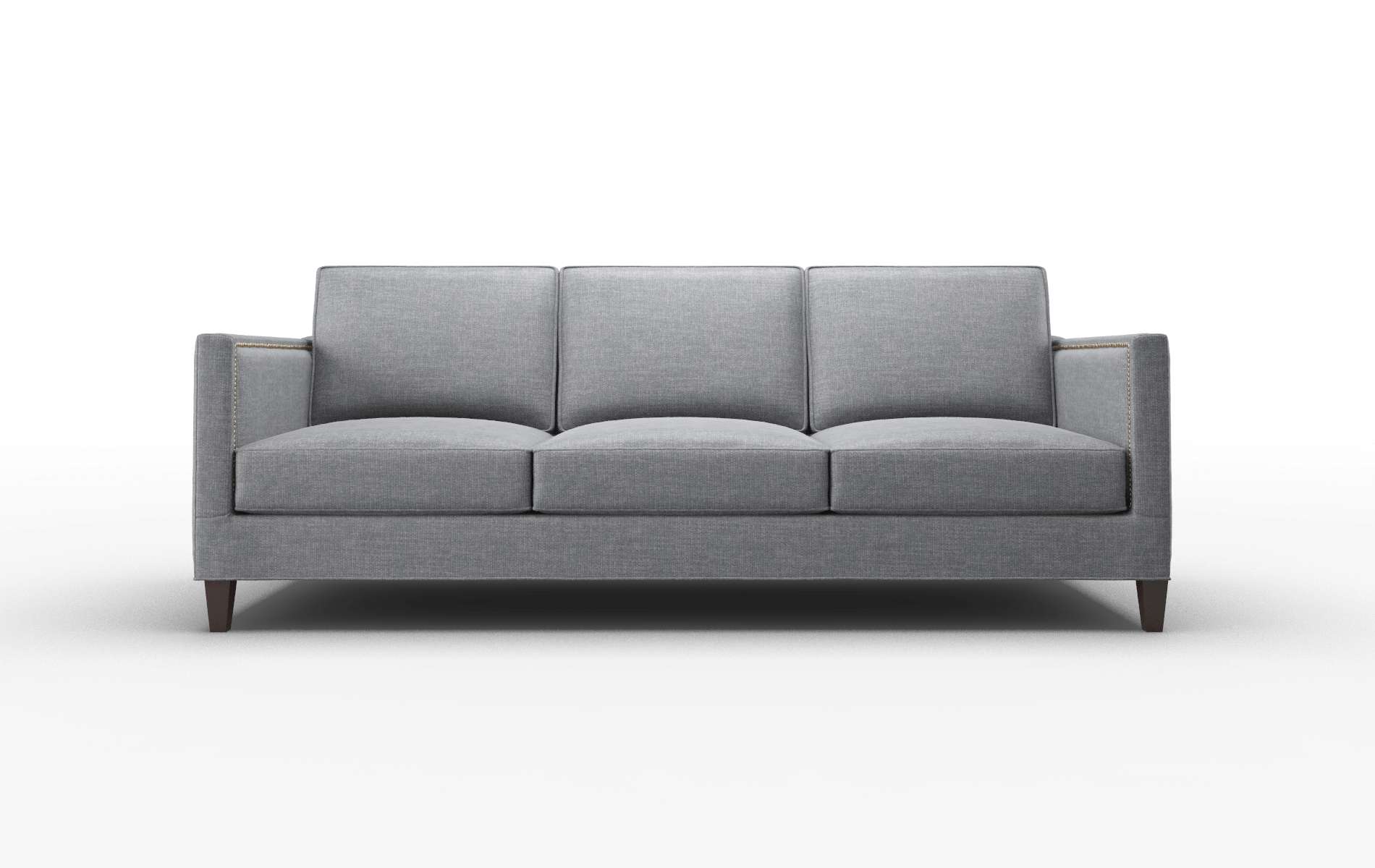 Alps Lana Onyx Sofa espresso legs