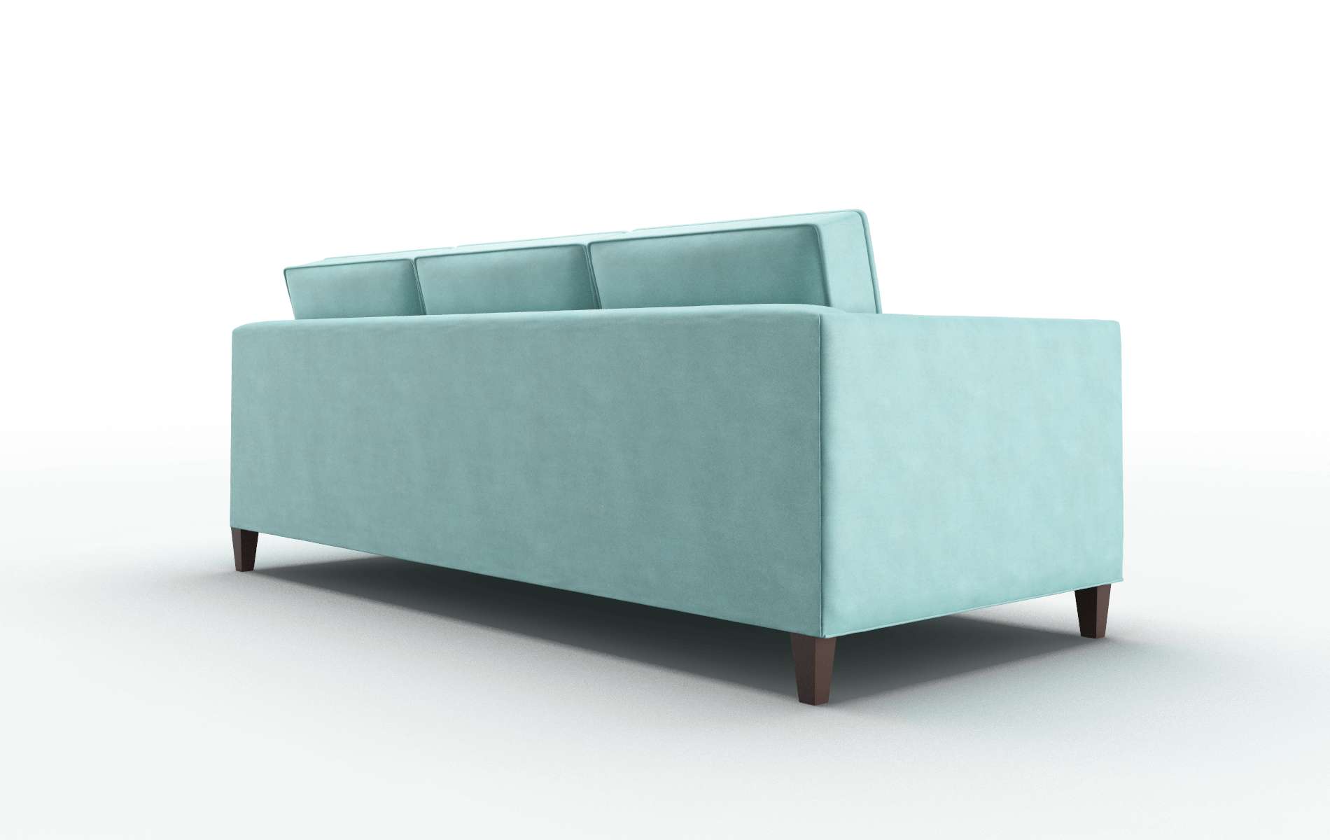 Alps Leslie Caribbean Sofa espresso legs 5