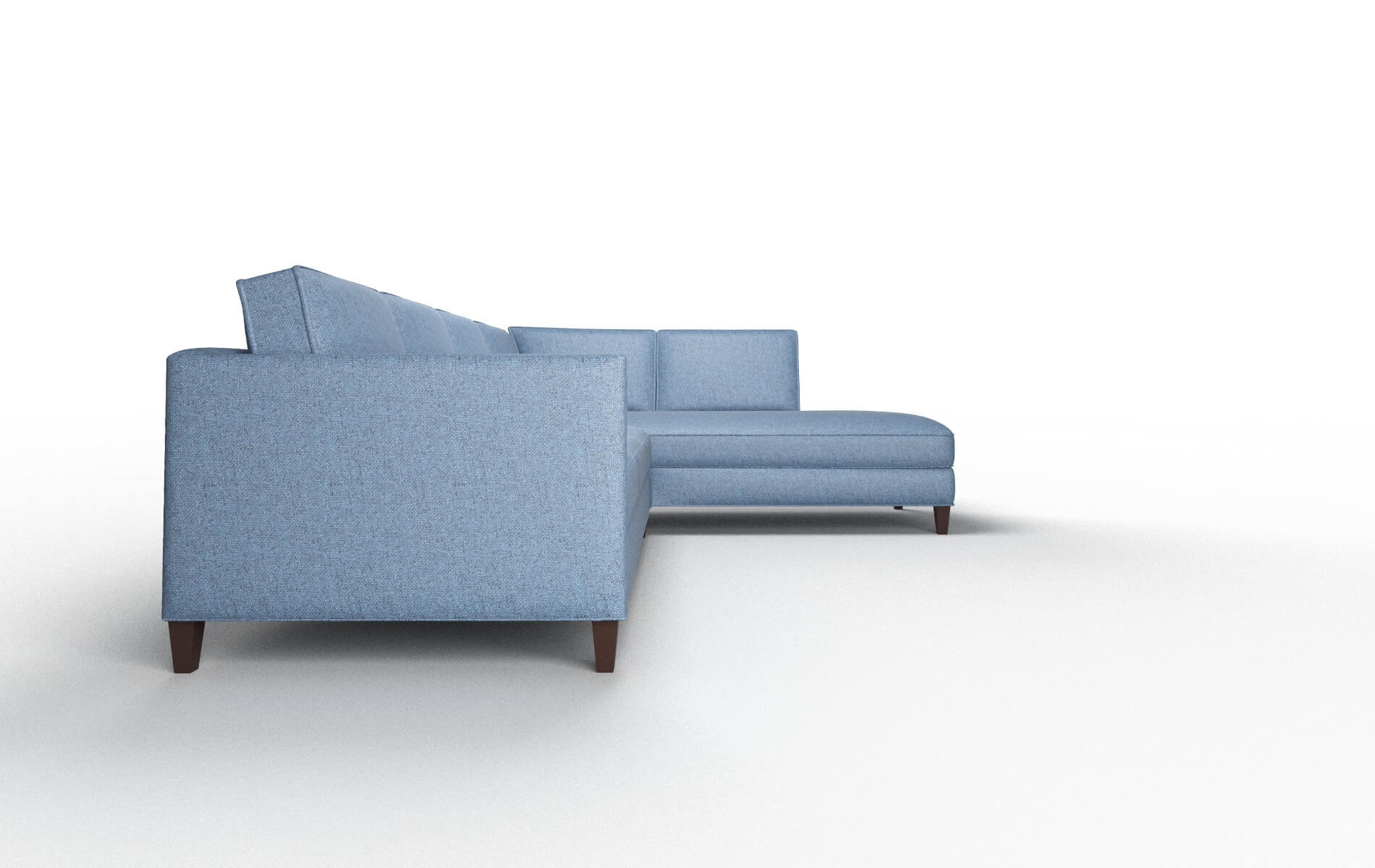 Alps Leslie Indigo Panel espresso legs 3