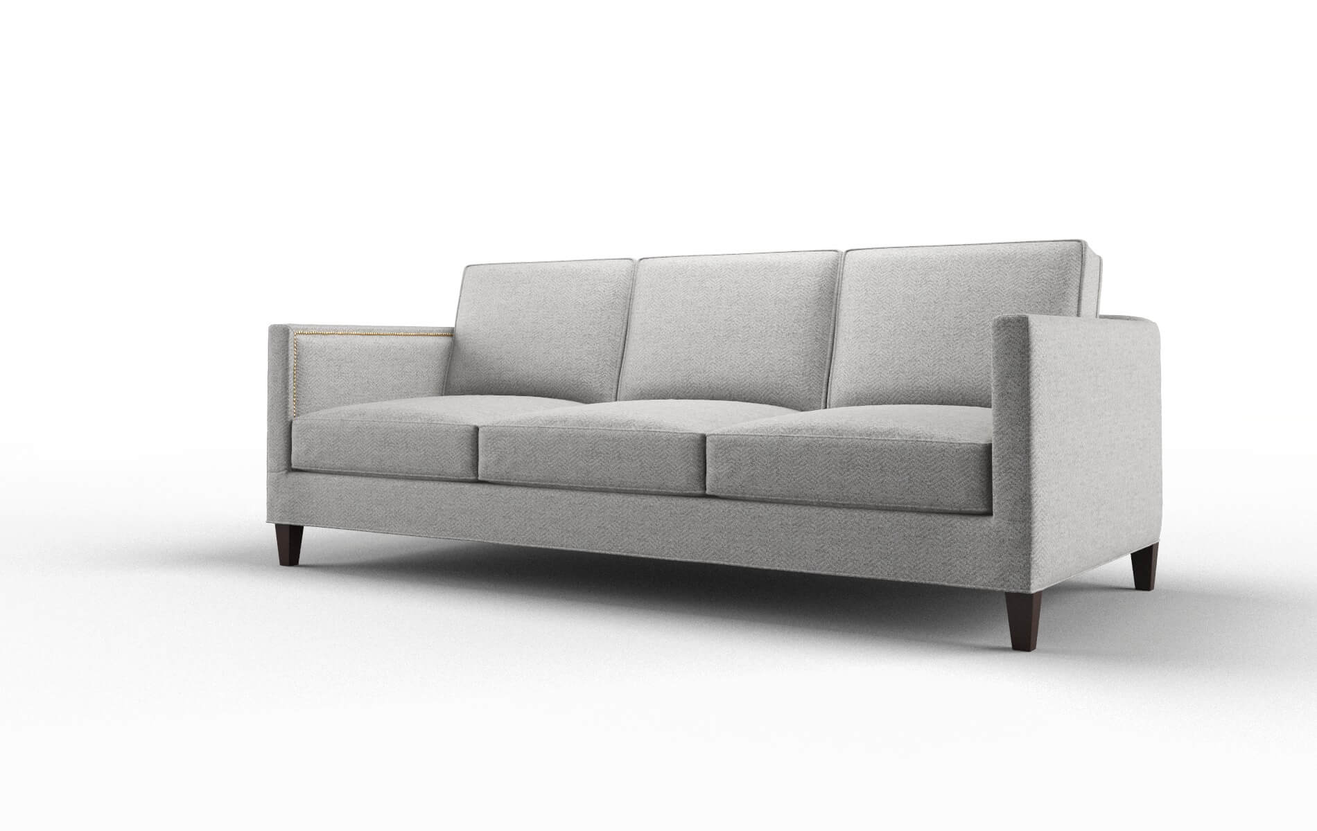Alps Malibu Dove Sofa espresso legs 4