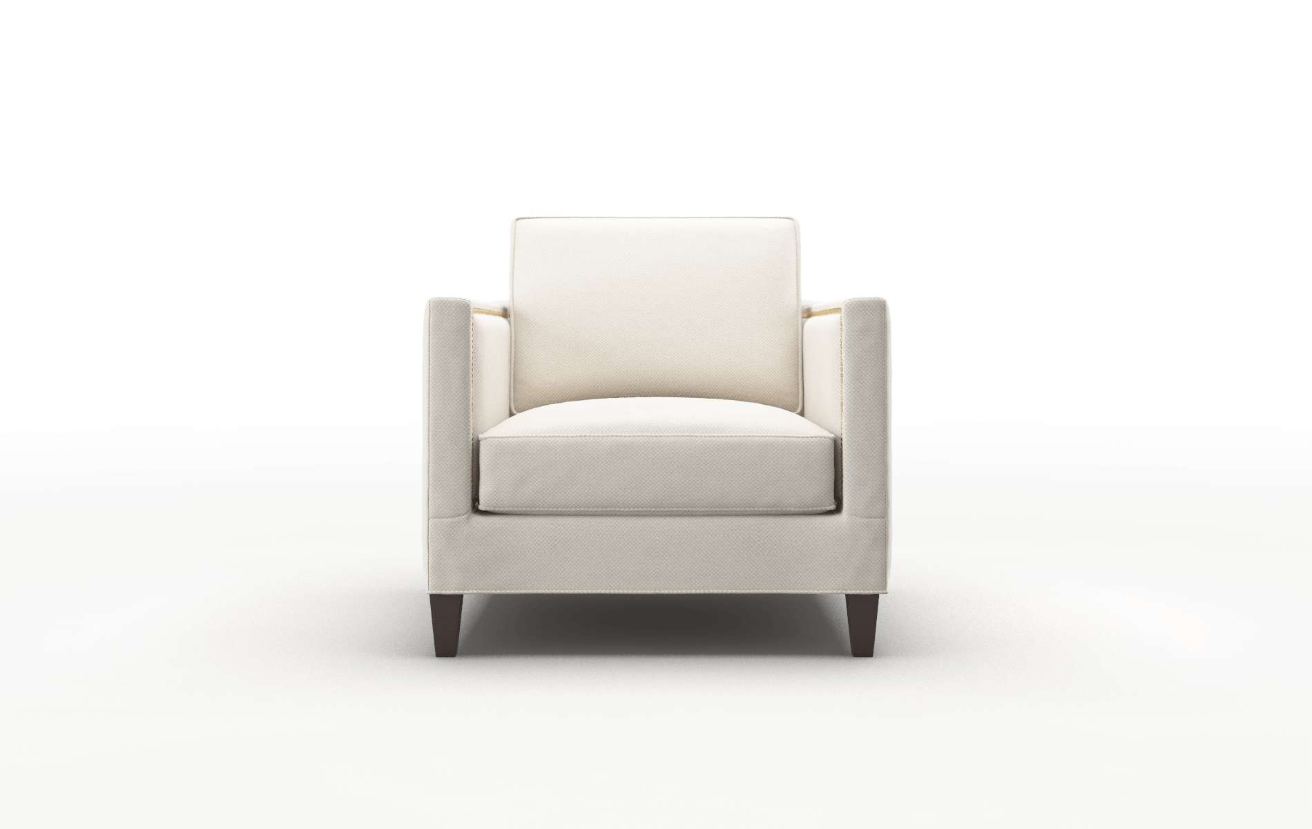Alps Malibu Linen chair espresso legs