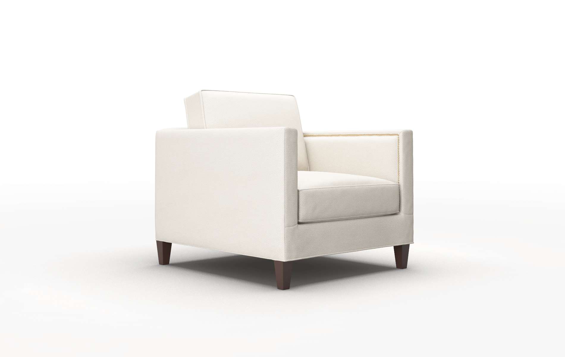 Alps Malibu Linen Chair espresso legs 2