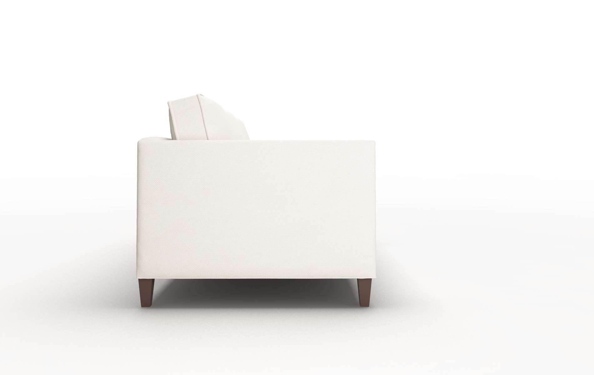 Alps Malibu Linen Sofa espresso legs 3