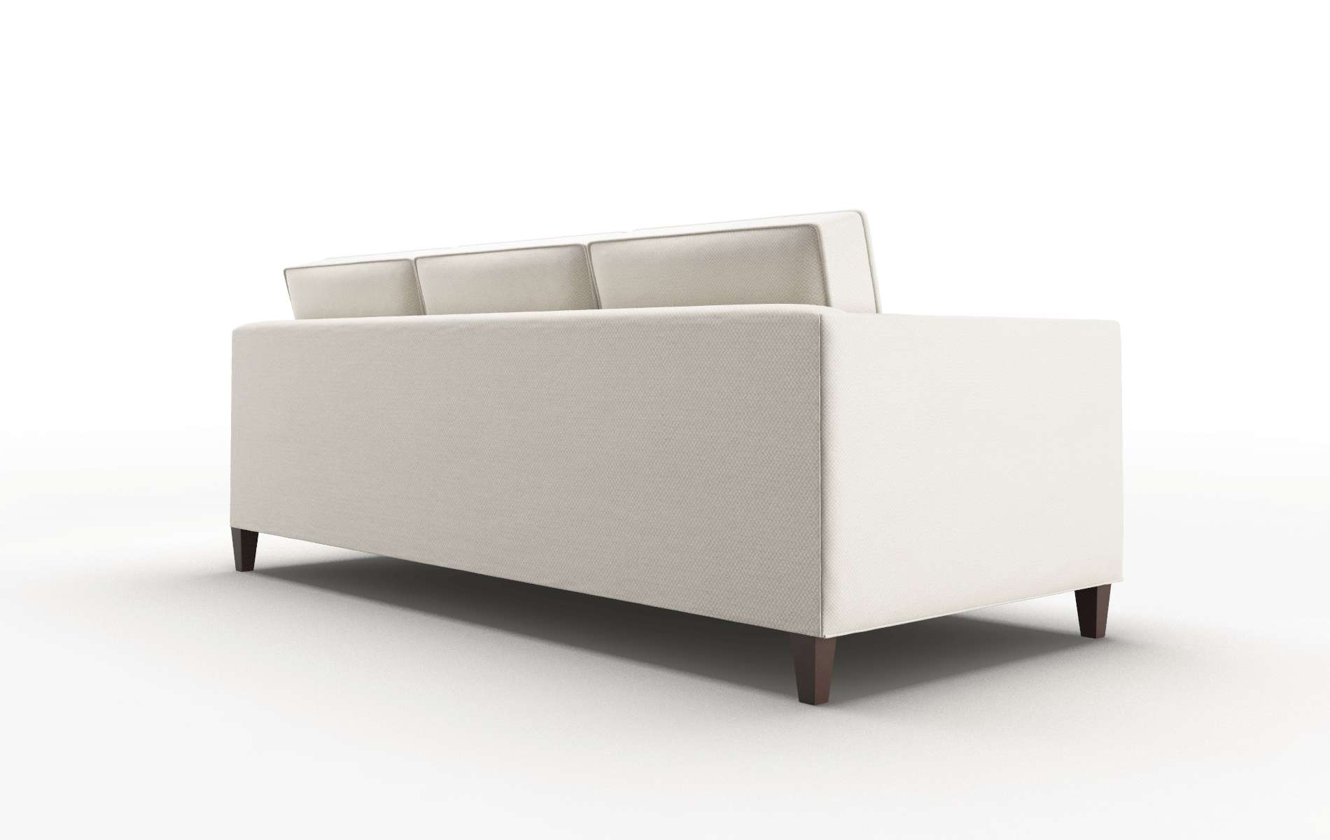 Alps Malibu Linen Sofa espresso legs 5