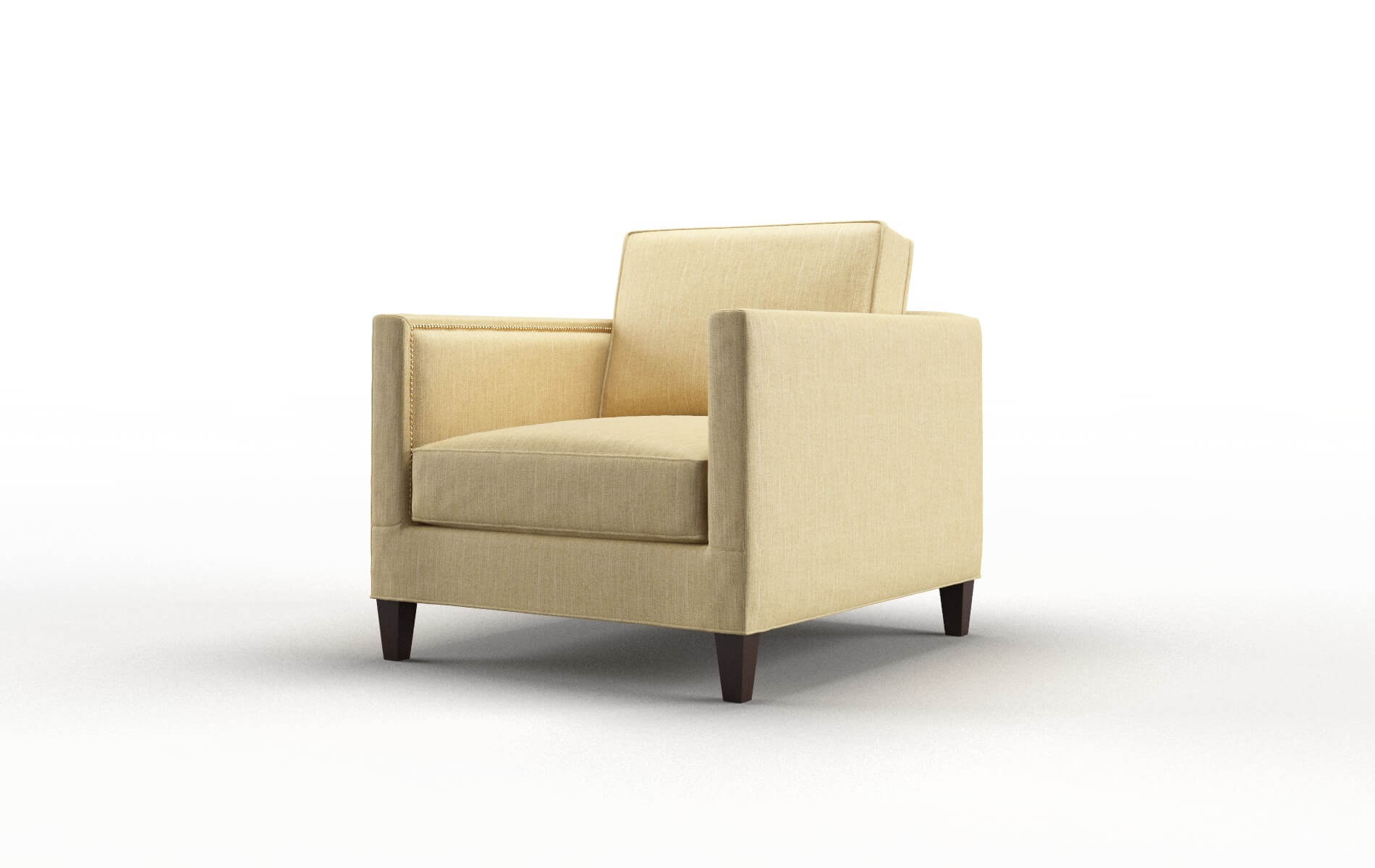 Alps Malibu Maize Chair espresso legs 4