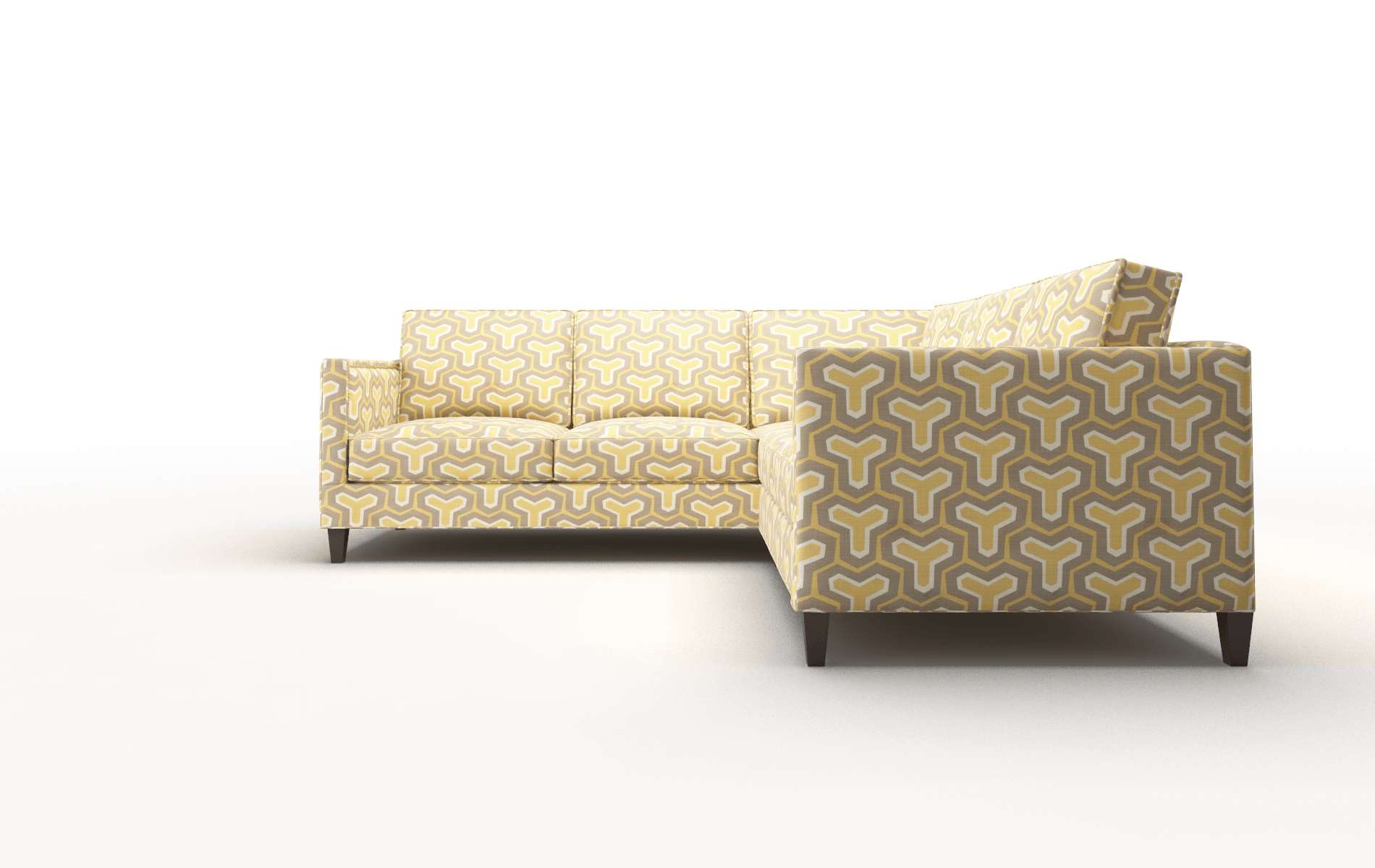 Alps Merci Dijon Sectional espresso legs 5