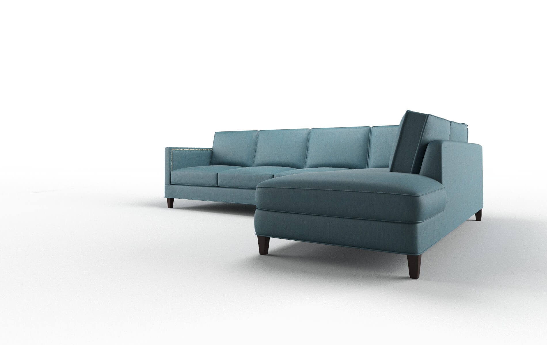 Alps Merit Peacock Panel espresso legs 4