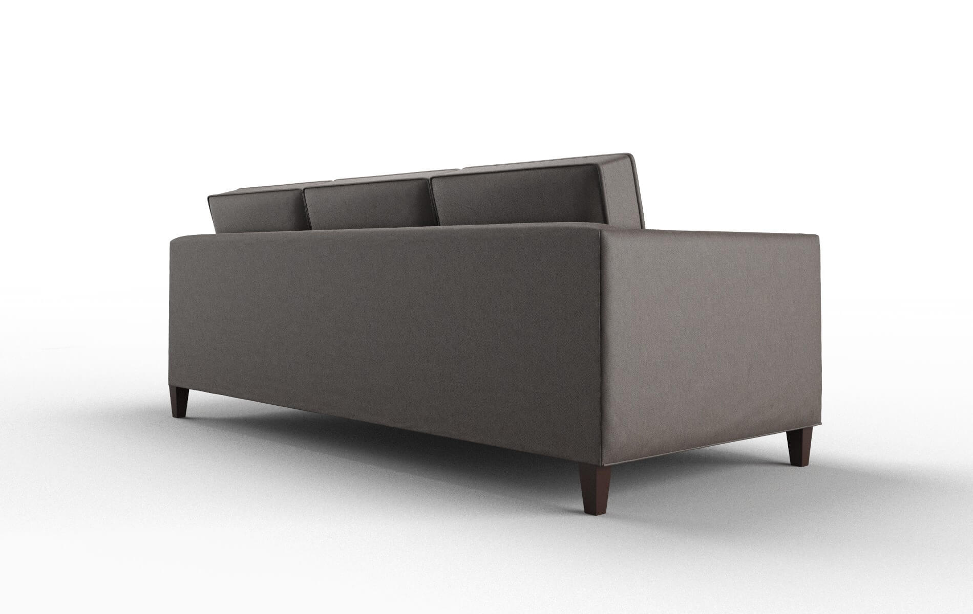 Alps Naples Graphite Sofa espresso legs 5