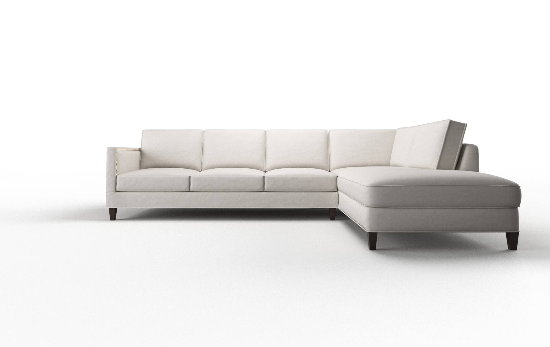 Alps Noble Grey Panel espresso legs 1