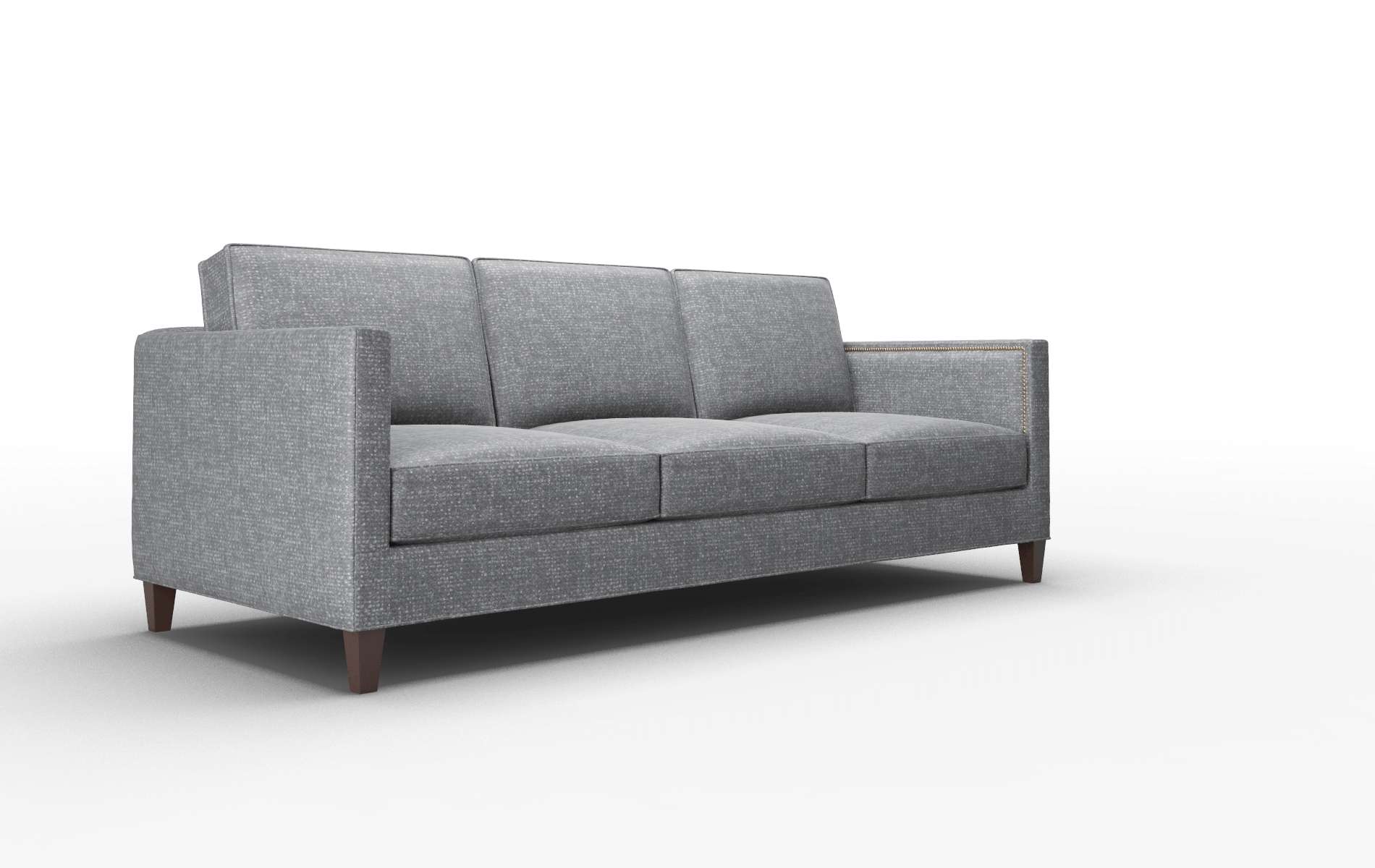 Alps Notion Graphite Sofa espresso legs 2