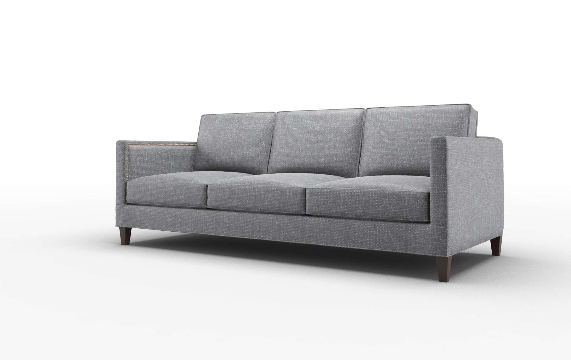 Alps Notion Graphite Sofa espresso legs 4