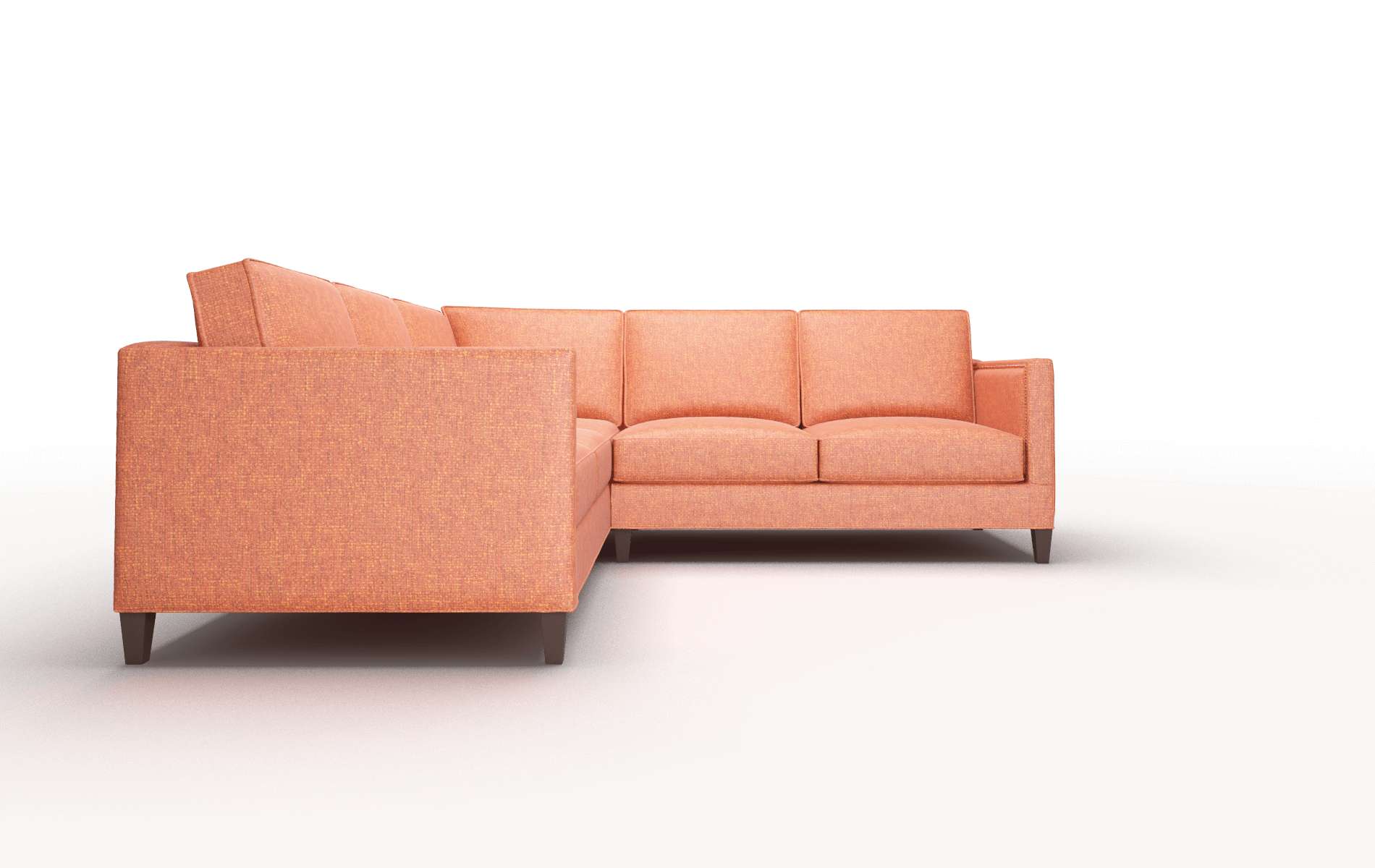 Alps Notion Tang Sectional espresso legs 2