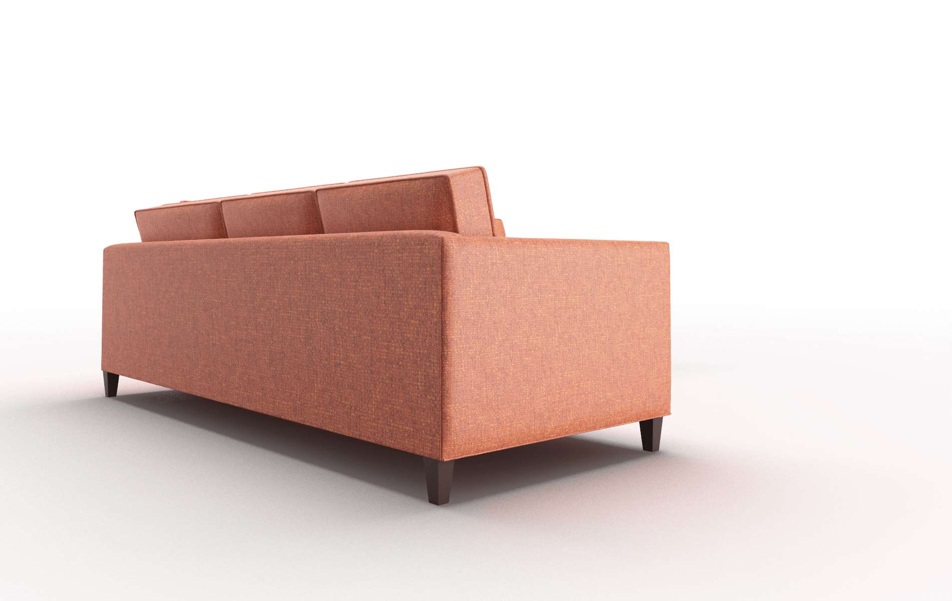 Alps Notion Tang Sectional espresso legs 3
