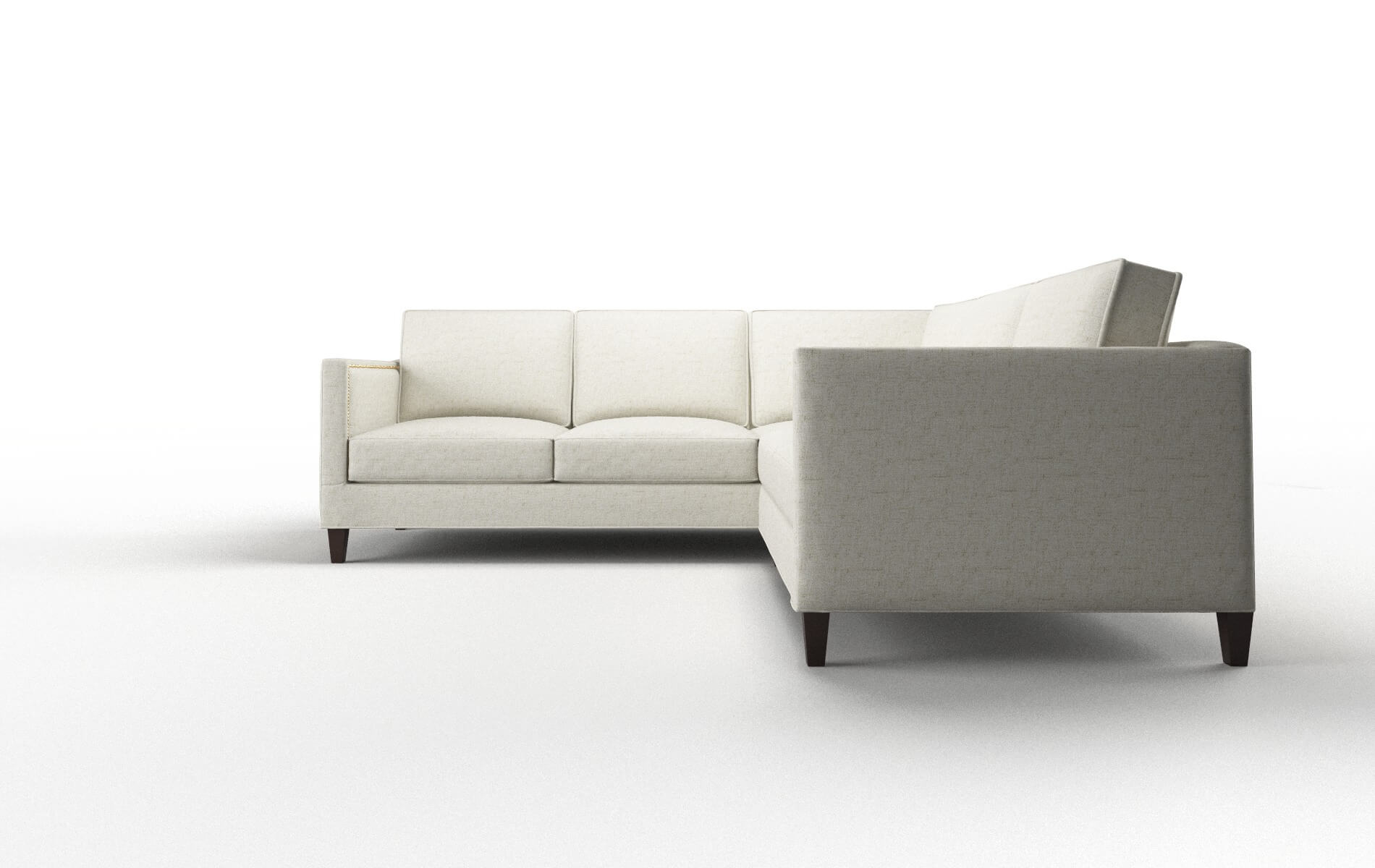 Alps Oceanside Birch Sectional espresso legs 5