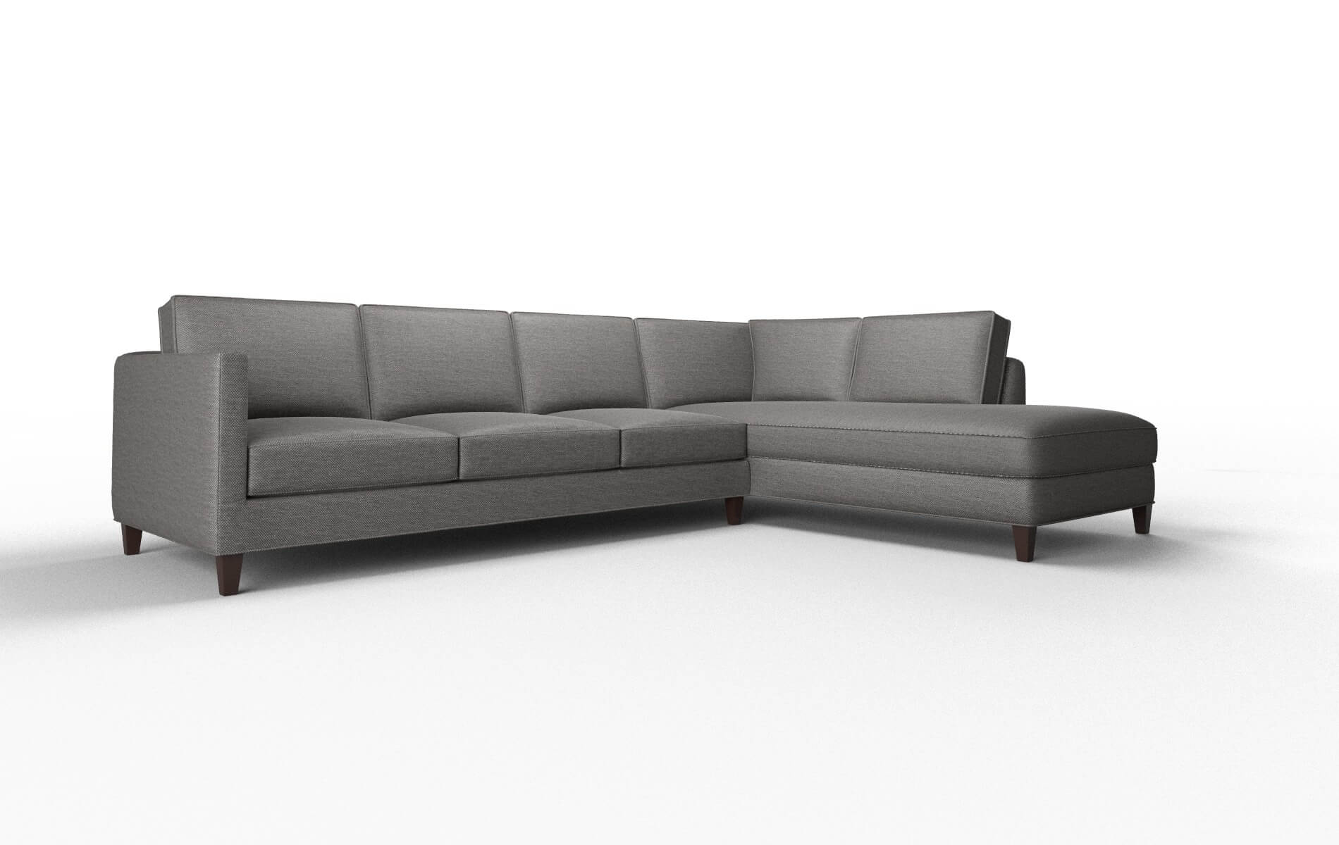 Alps Oscar Charcoal Panel espresso legs 2