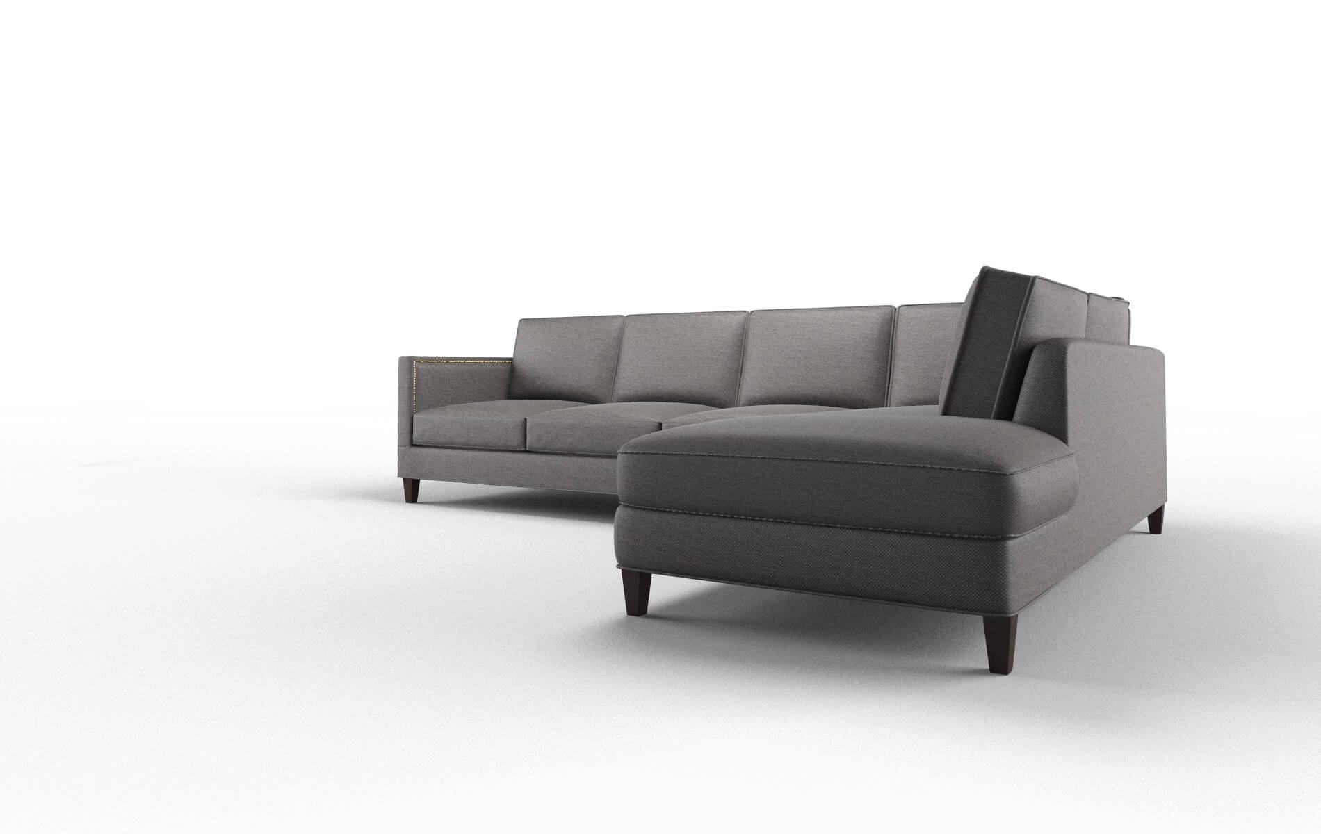 Alps Oscar Charcoal Panel espresso legs 4