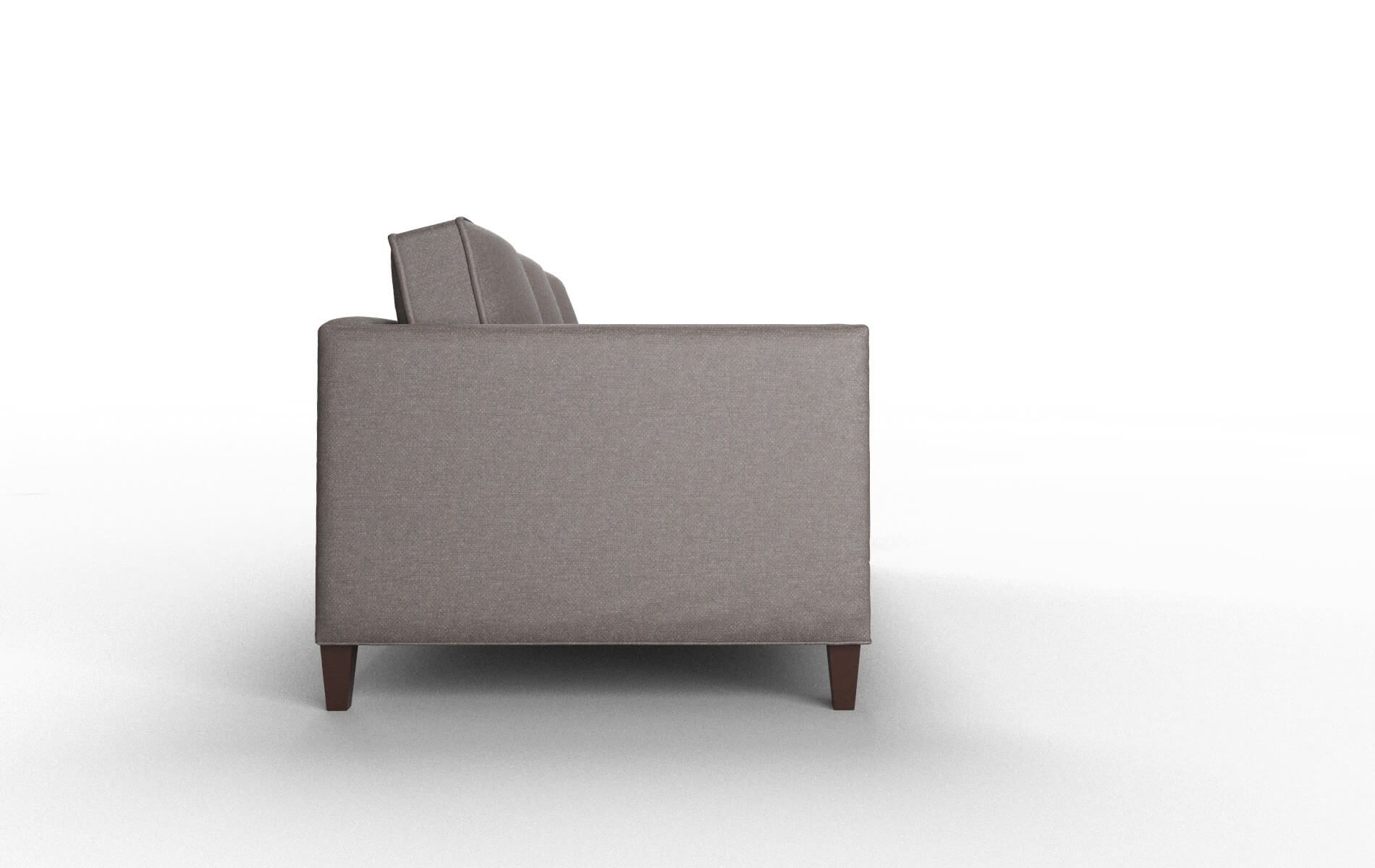 Alps Oscar Chocolate Sofa espresso legs 3