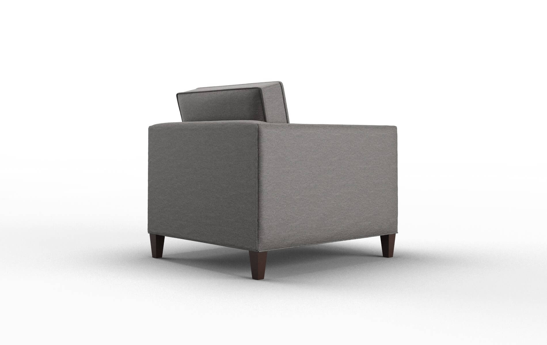 Alps Oscar Grey Chair espresso legs 5