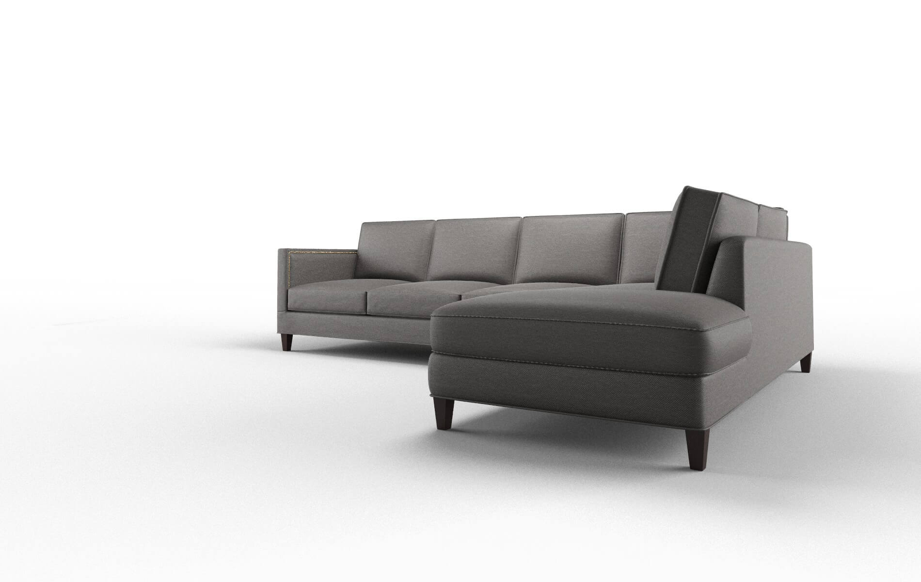 Alps Oscar Grey Panel espresso legs 4