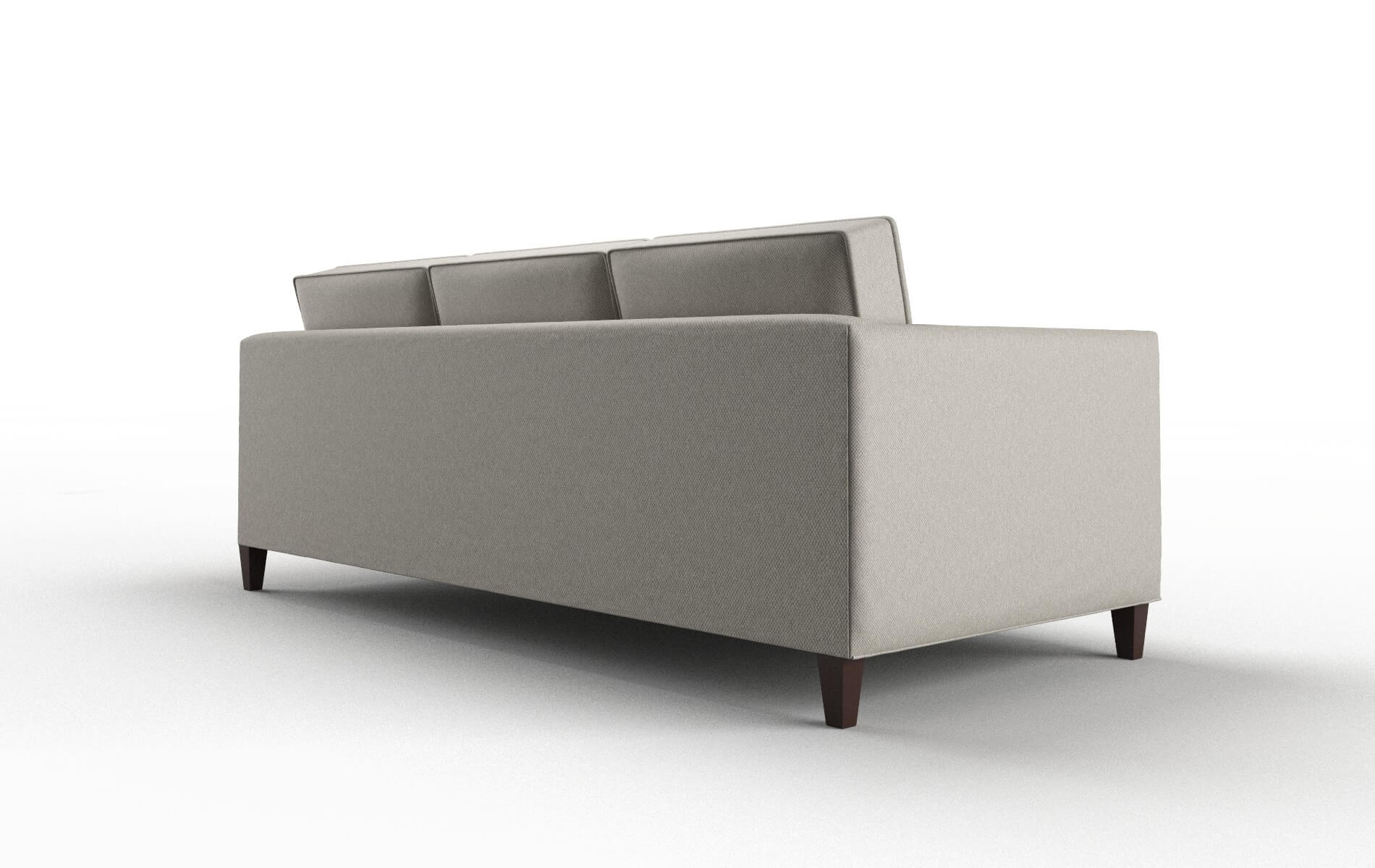 Alps Oscar Silver Sofa espresso legs 5