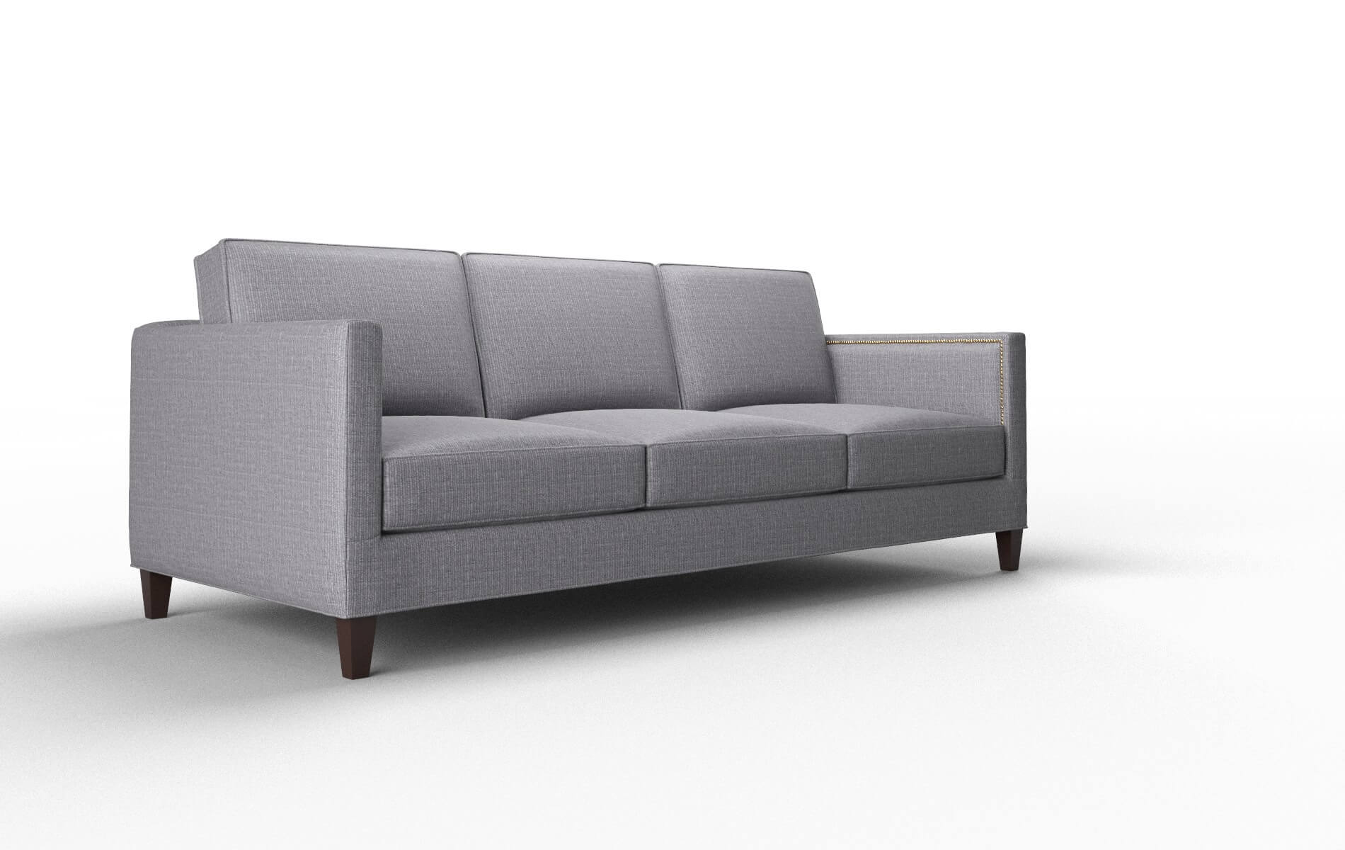 Alps Parker Ash Sofa espresso legs 2