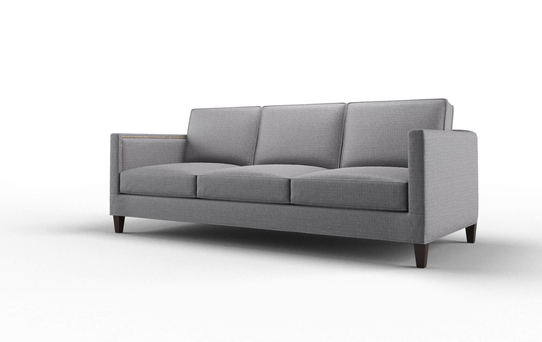 Alps Parker Ash Sofa espresso legs 4