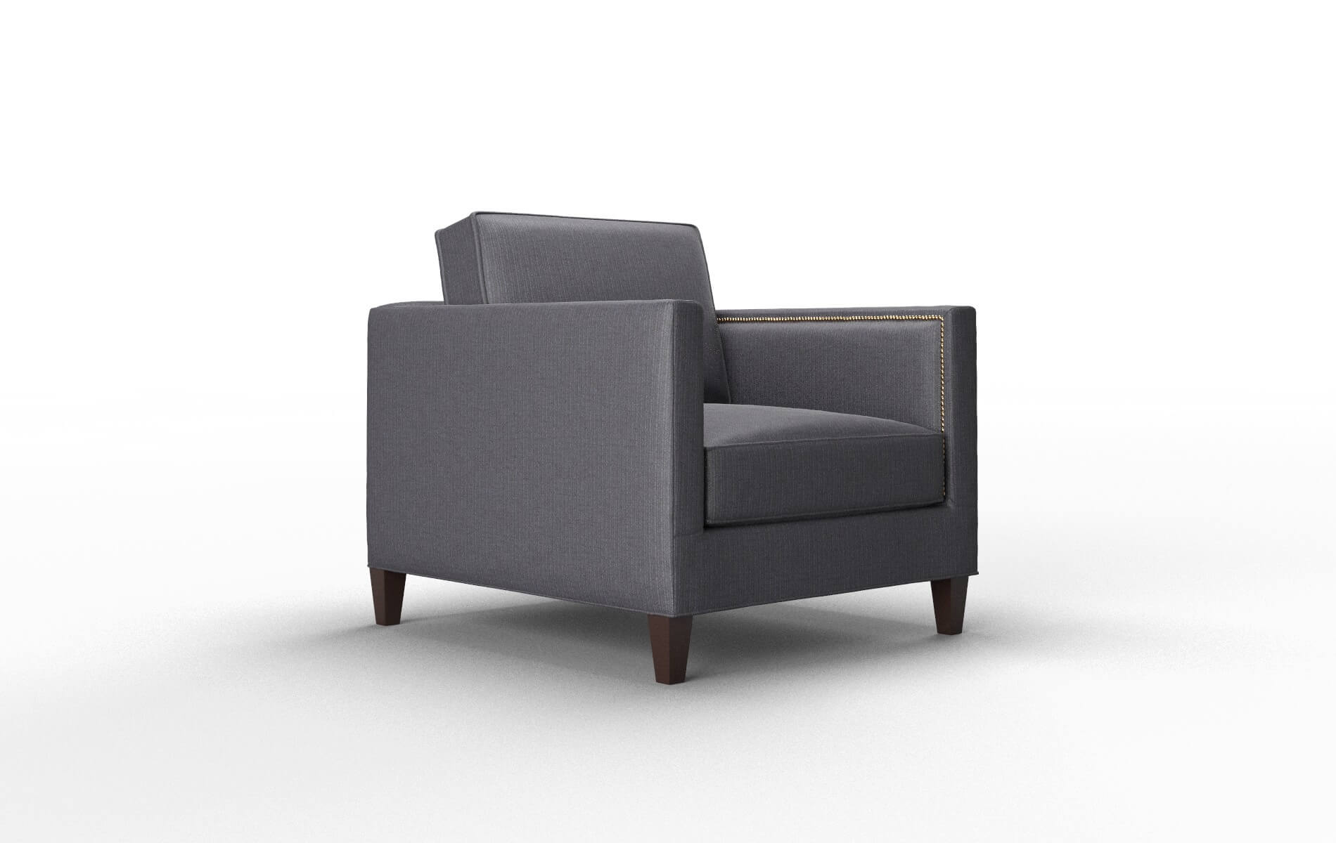 Alps Parker Charcoal Chair espresso legs 2