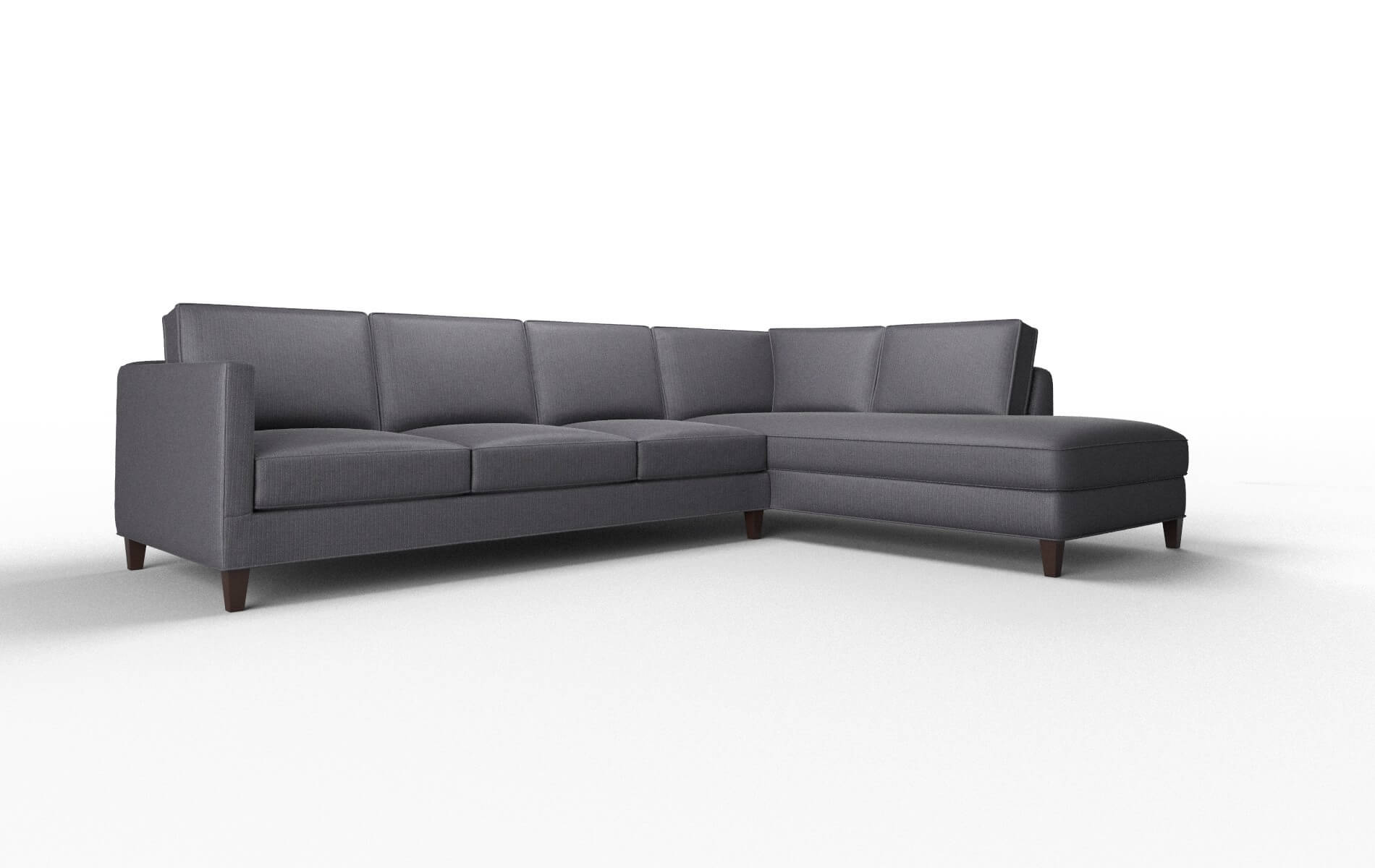 Alps Parker Charcoal Panel espresso legs 2