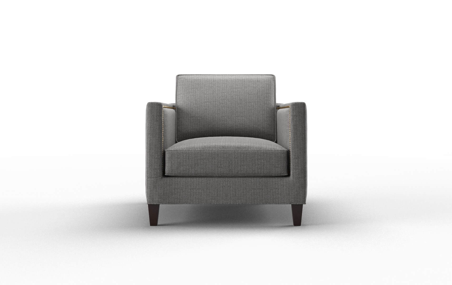 Alps Parker Graphite Chair espresso legs 1