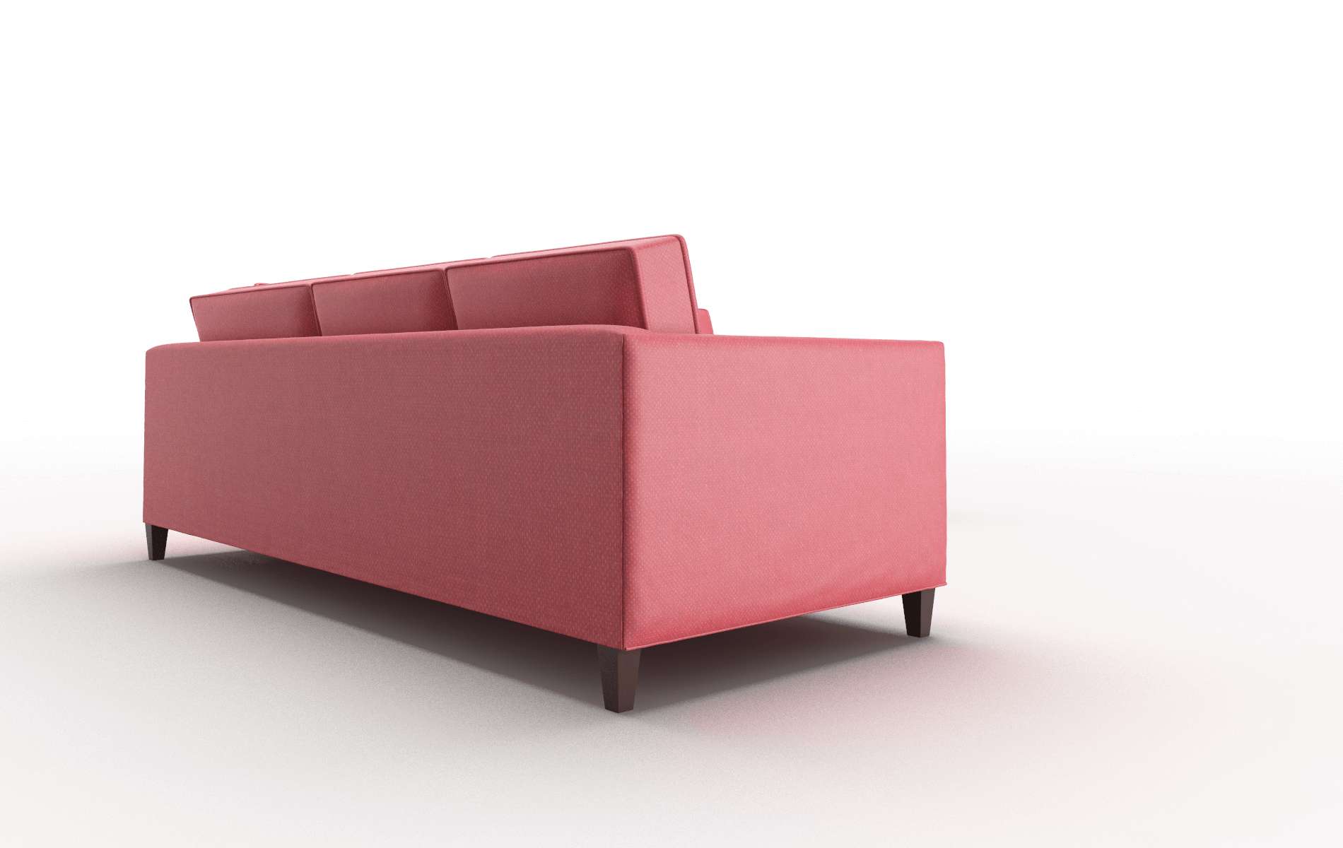 Alps Pauline Ruby Sectional espresso legs 3