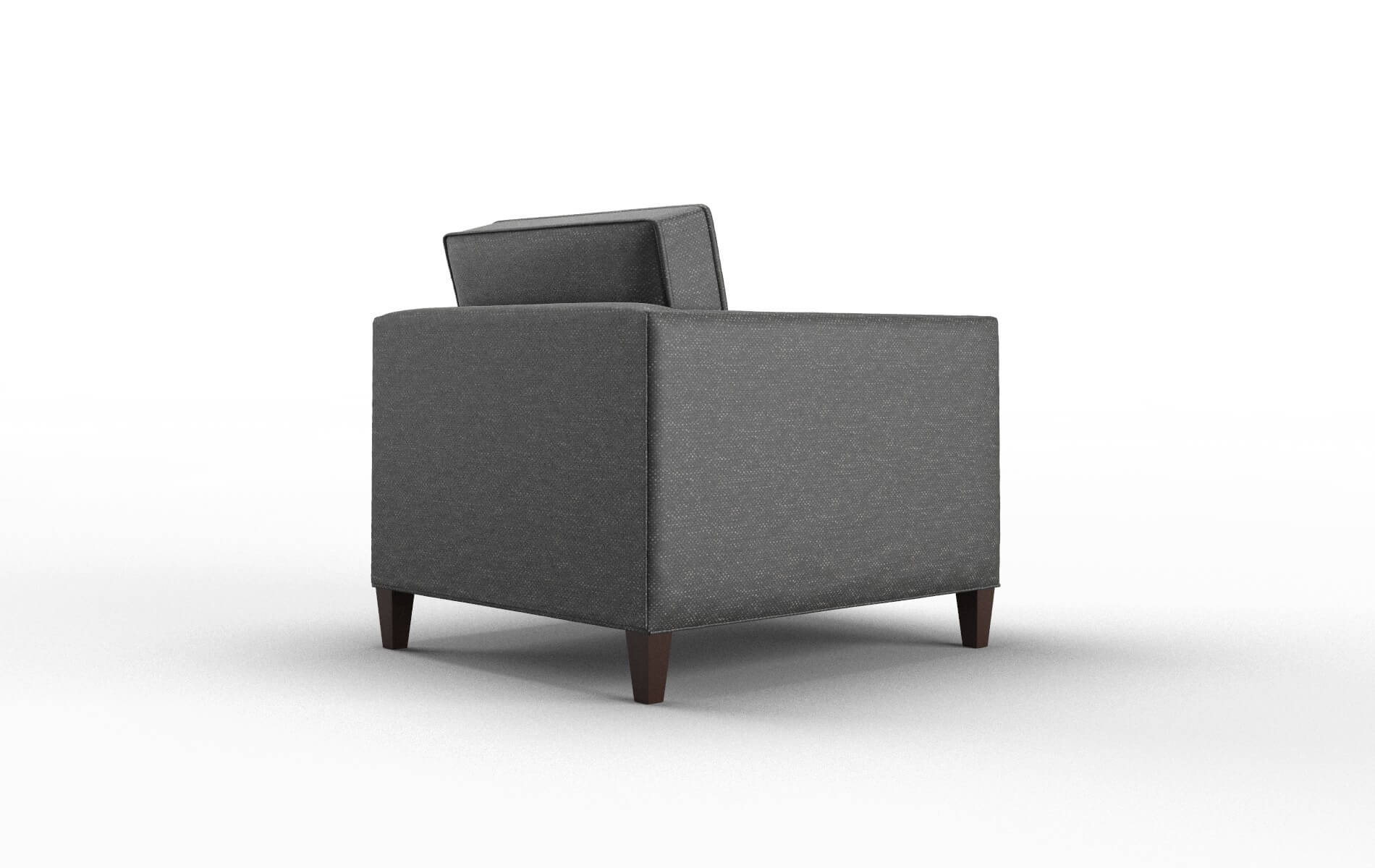 Alps Phoenix Charcoal Chair espresso legs 5