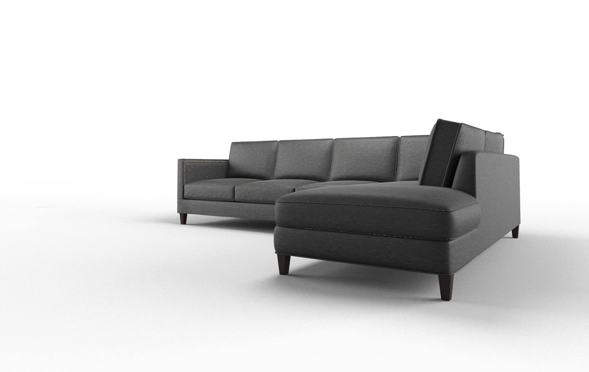 Alps Phoenix Charcoal Panel espresso legs 4